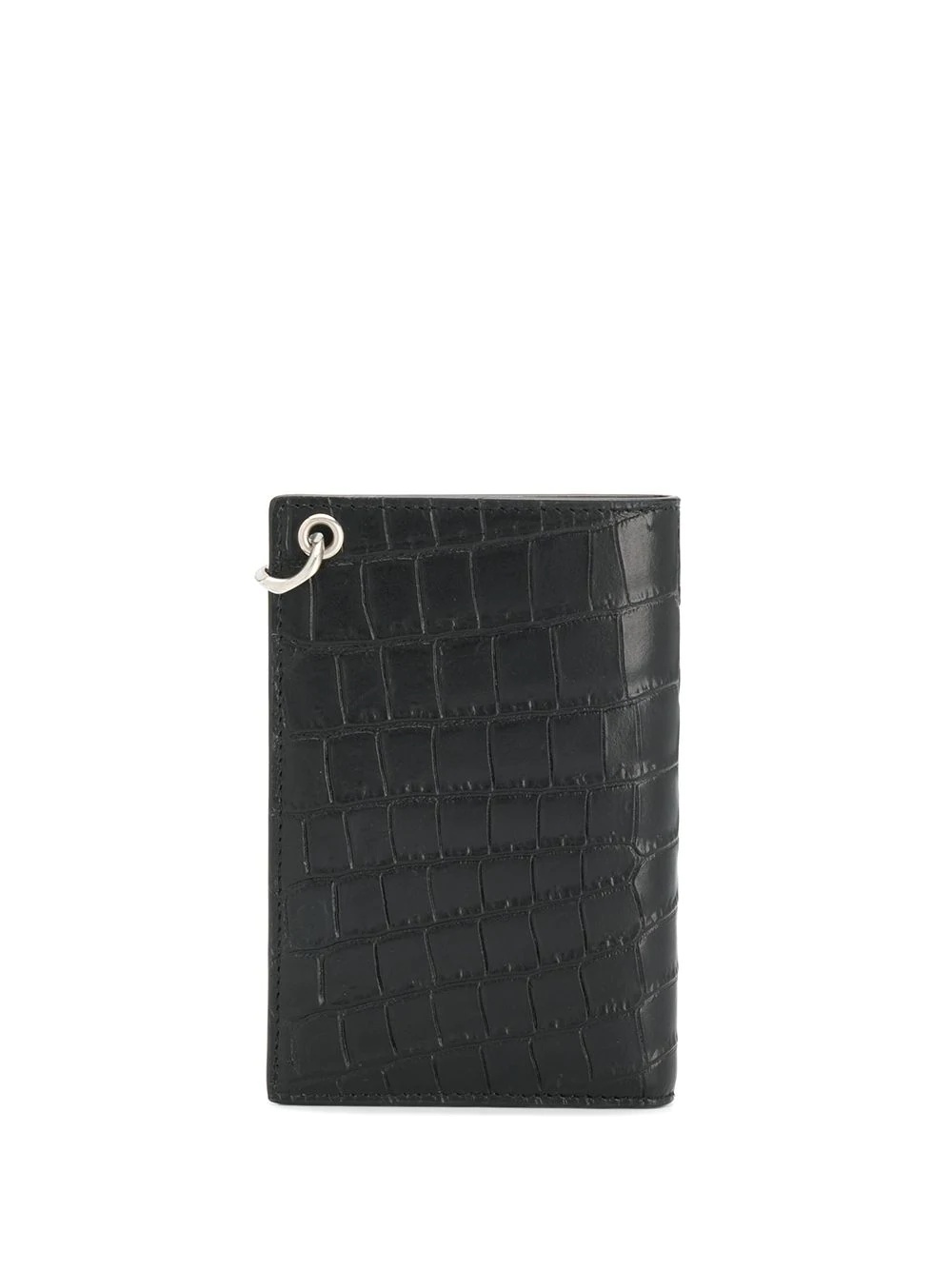 embossed chain wallet - 2