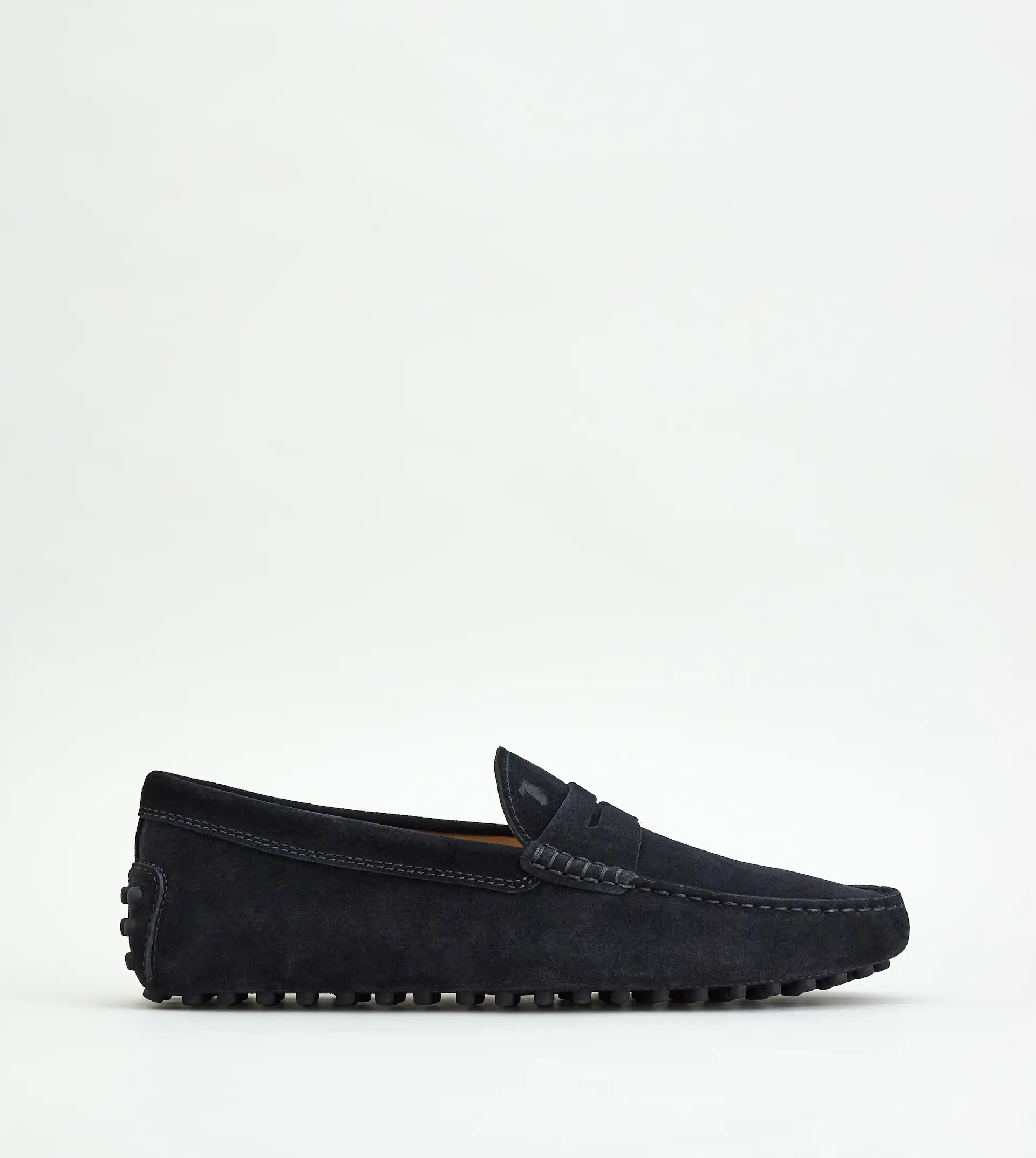 GOMMINO DRIVING SHOES IN SUEDE - BLACK - 1