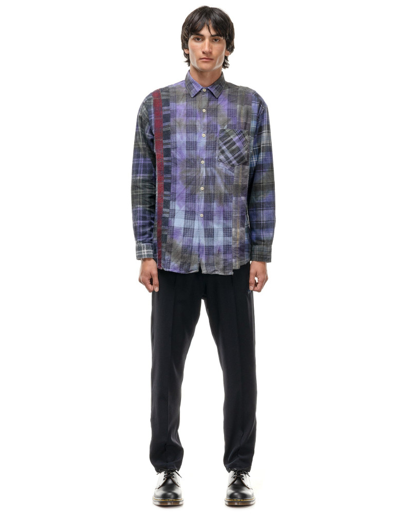 NEEDLES FLANNEL SHIRT -> 7 CUTS SHIRT / TIE DYE ASSORTED outlook