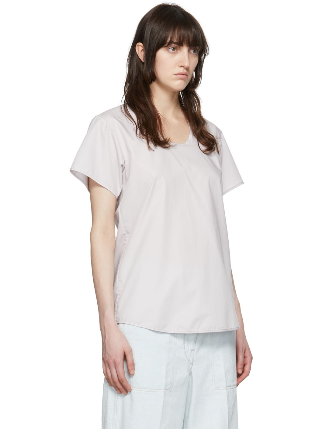 Purple Cotton T-Shirt - 2