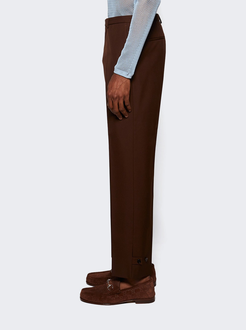 Twill Pant Chocolate - 3