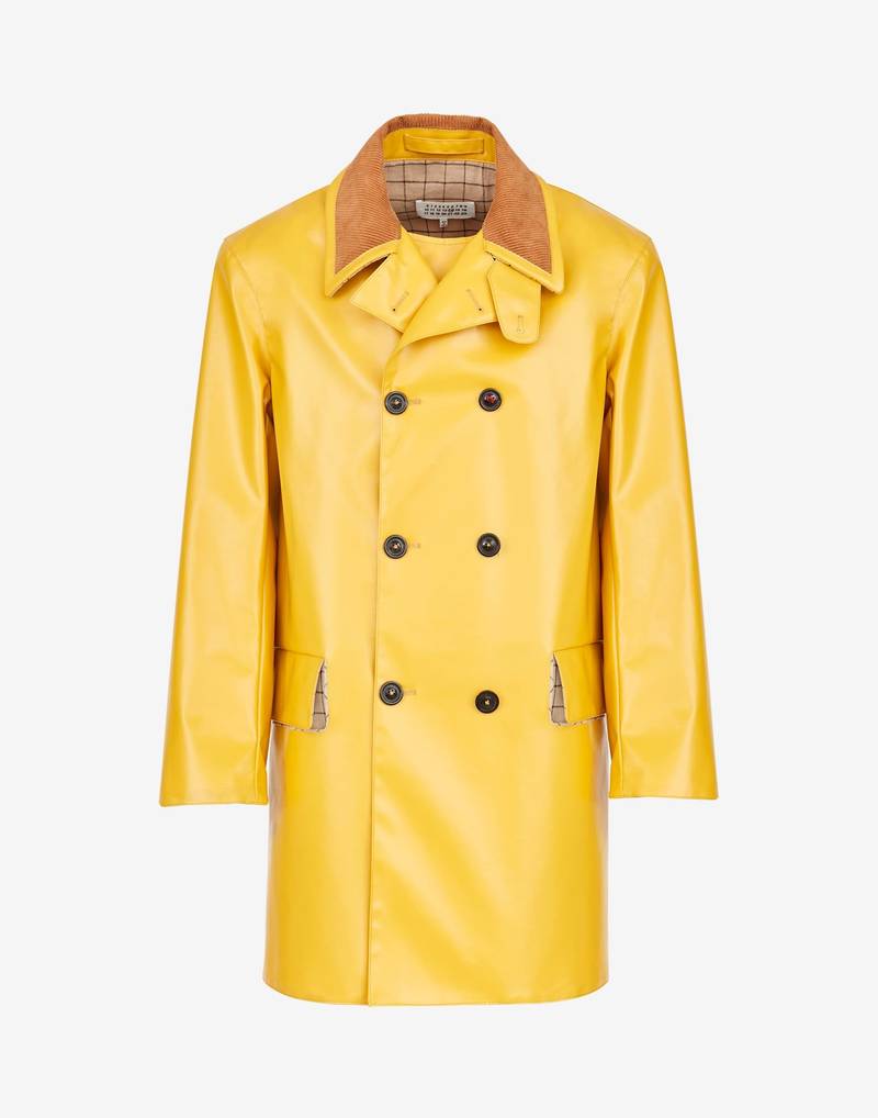 Coated canvas coat 1