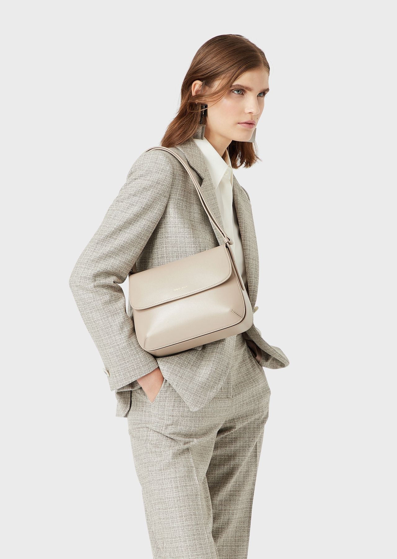 Large palmellato leather La Prima bag - 6