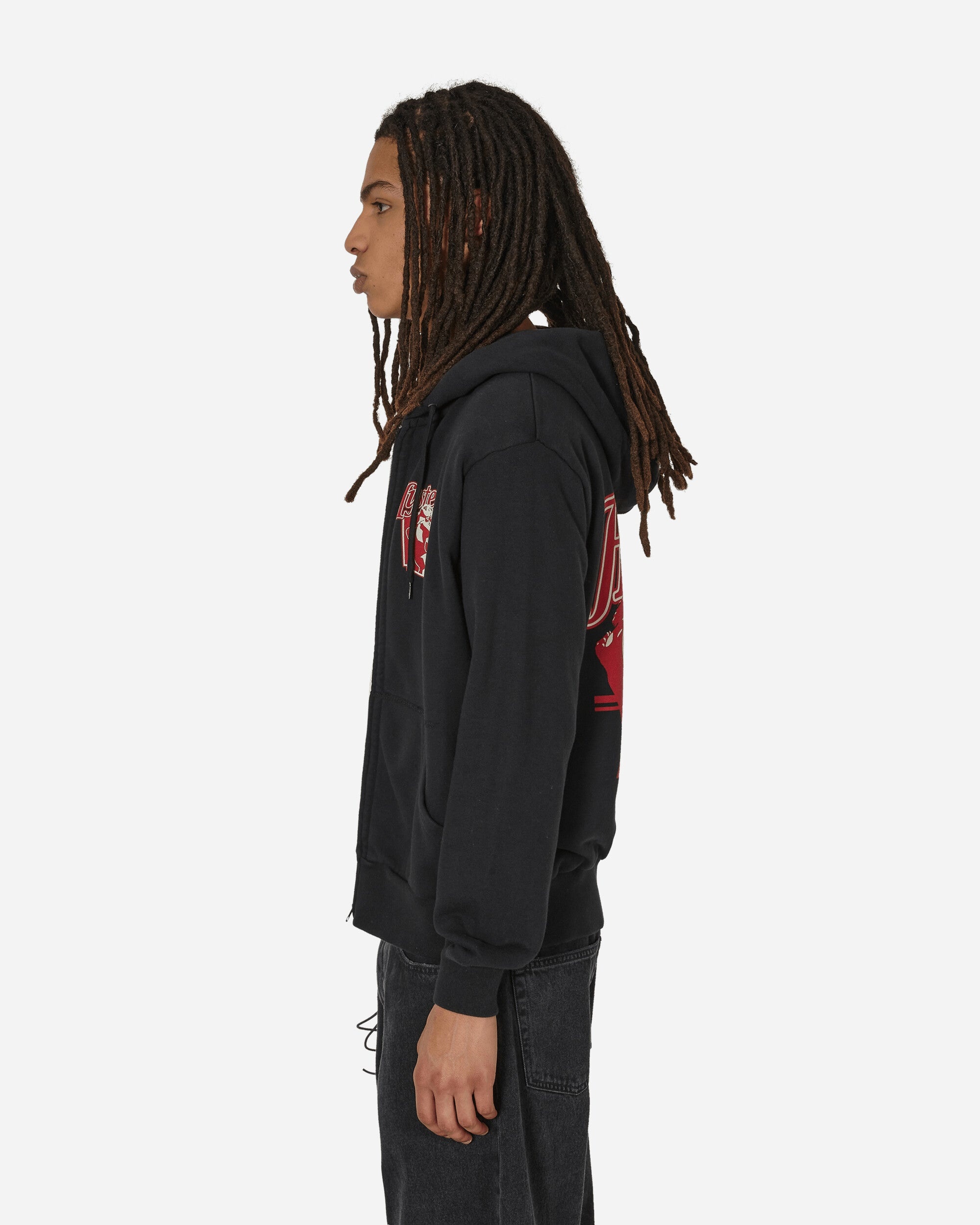 Back Again Zip Hoodie Black - 2