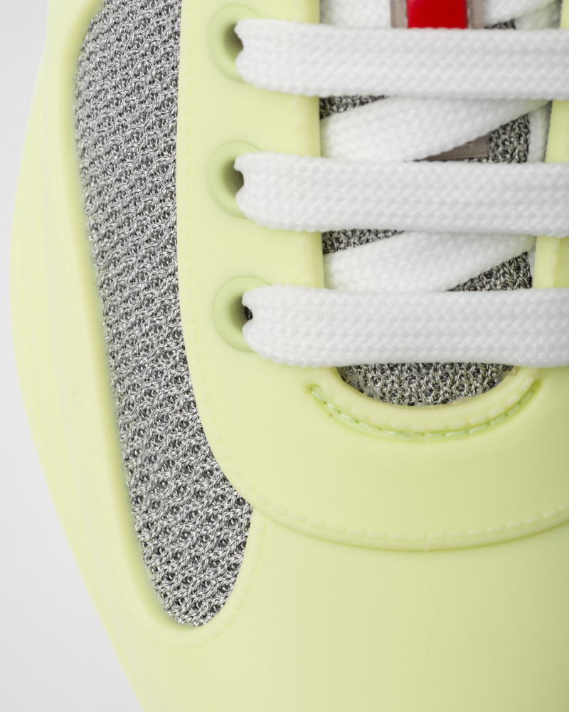 Prada America's Cup Soft rubber and bike fabric sneakers 6