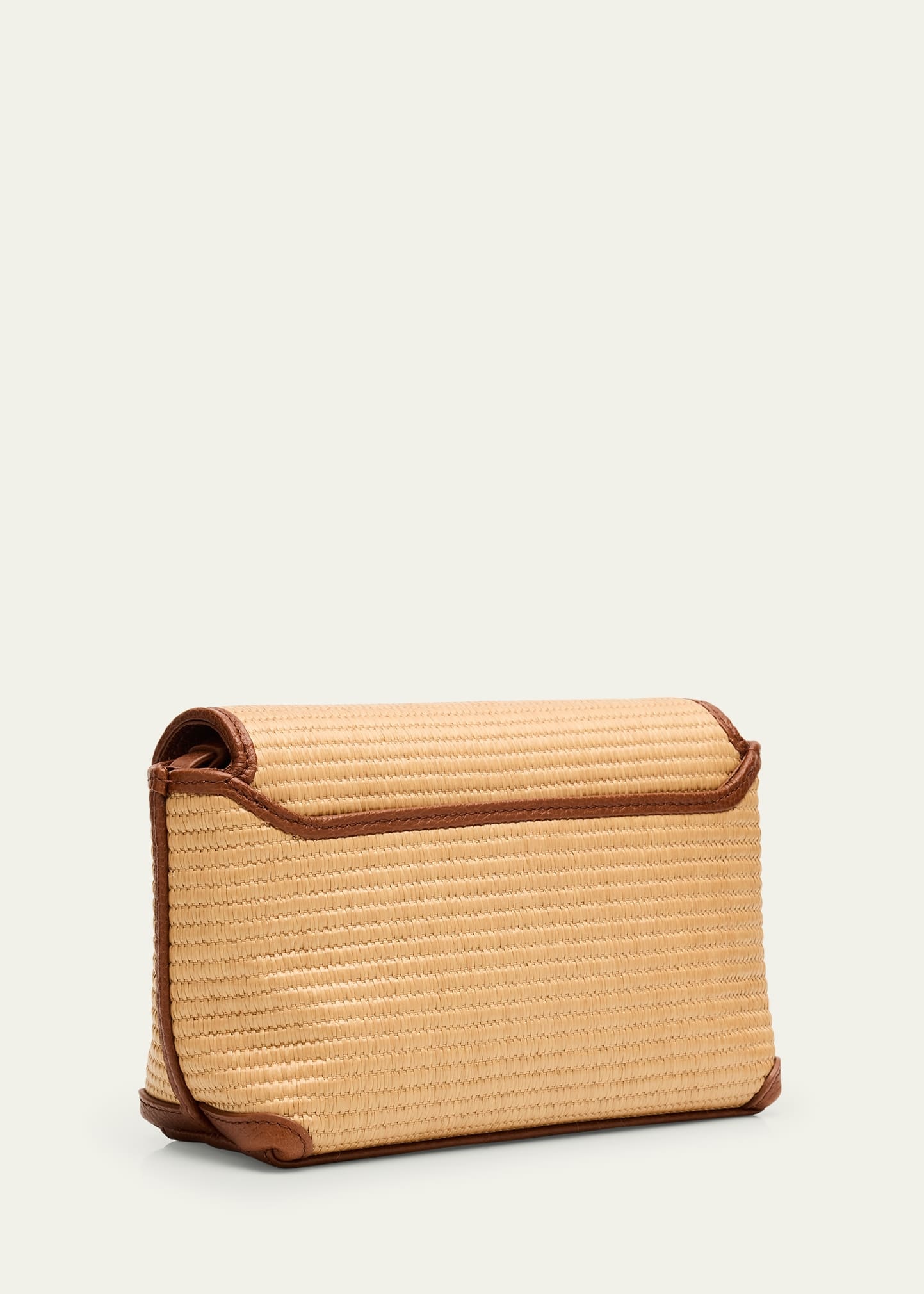 Anouk Little Day Bicolor Raffia Crossbody Bag - 3