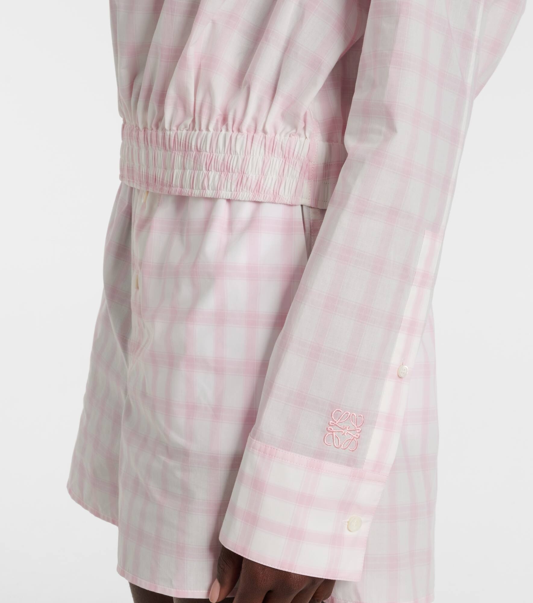 Checked cotton top - 5