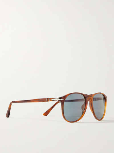 Persol D-Frame Tortoiseshell Acetate Sunglasses outlook