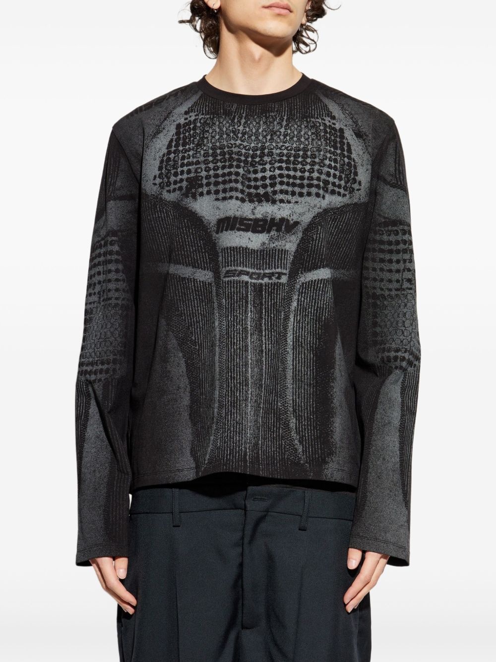 logo-print sweatshirt - 3