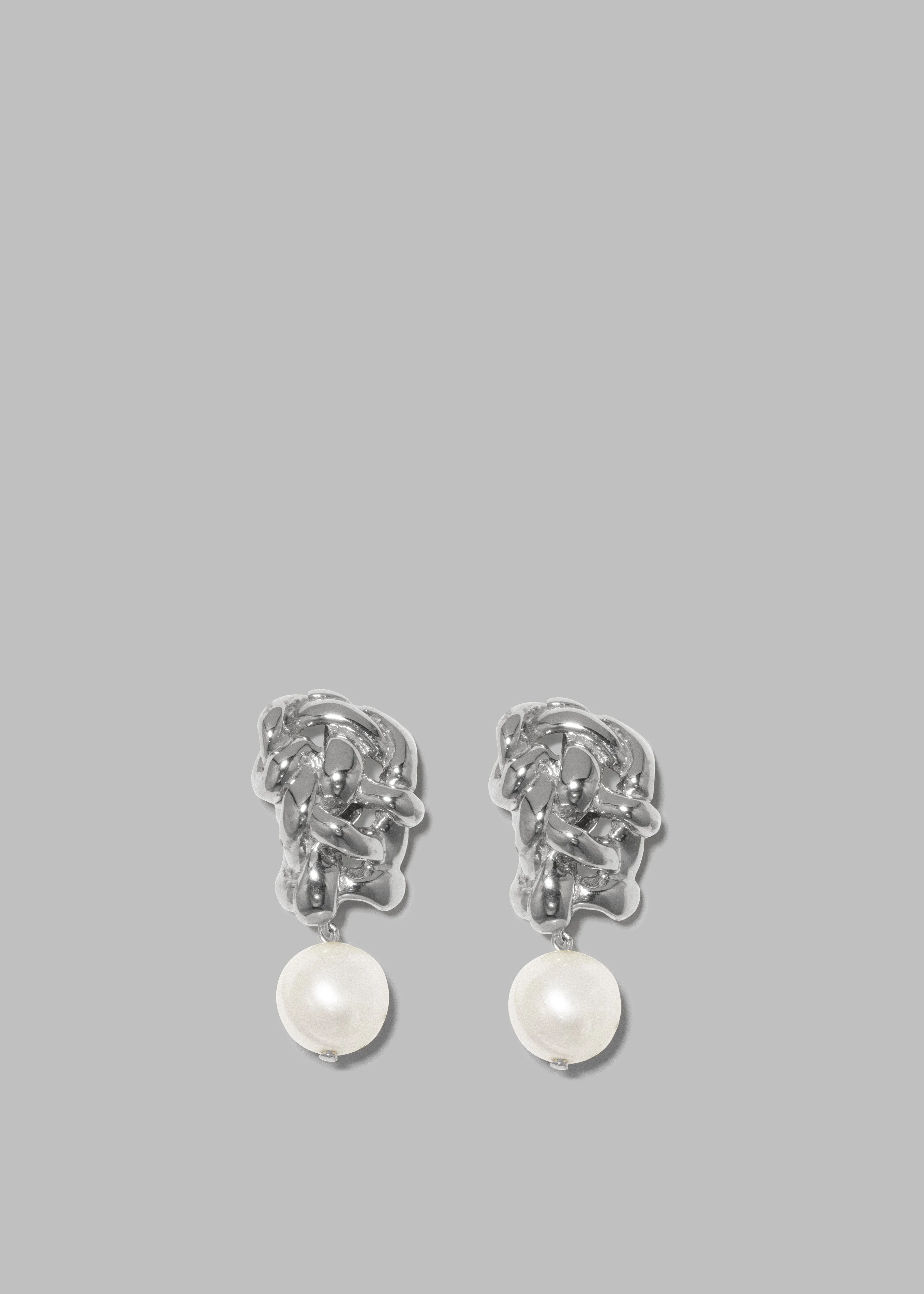 Completedworks The Paths of Memory Earrings - Pearl/Silver - 1