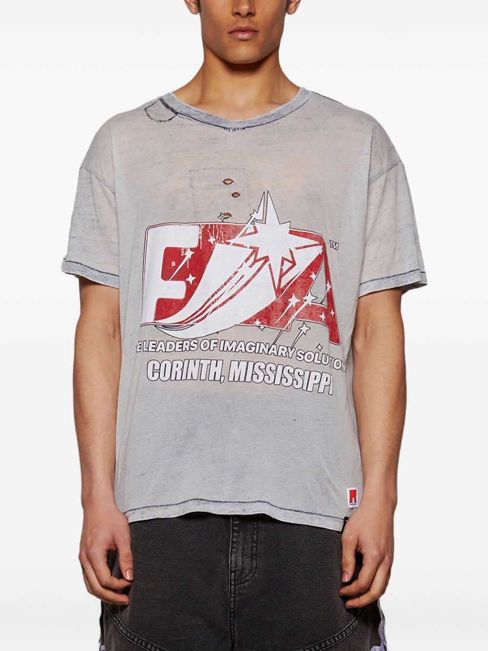 cotton T-shirt - 3