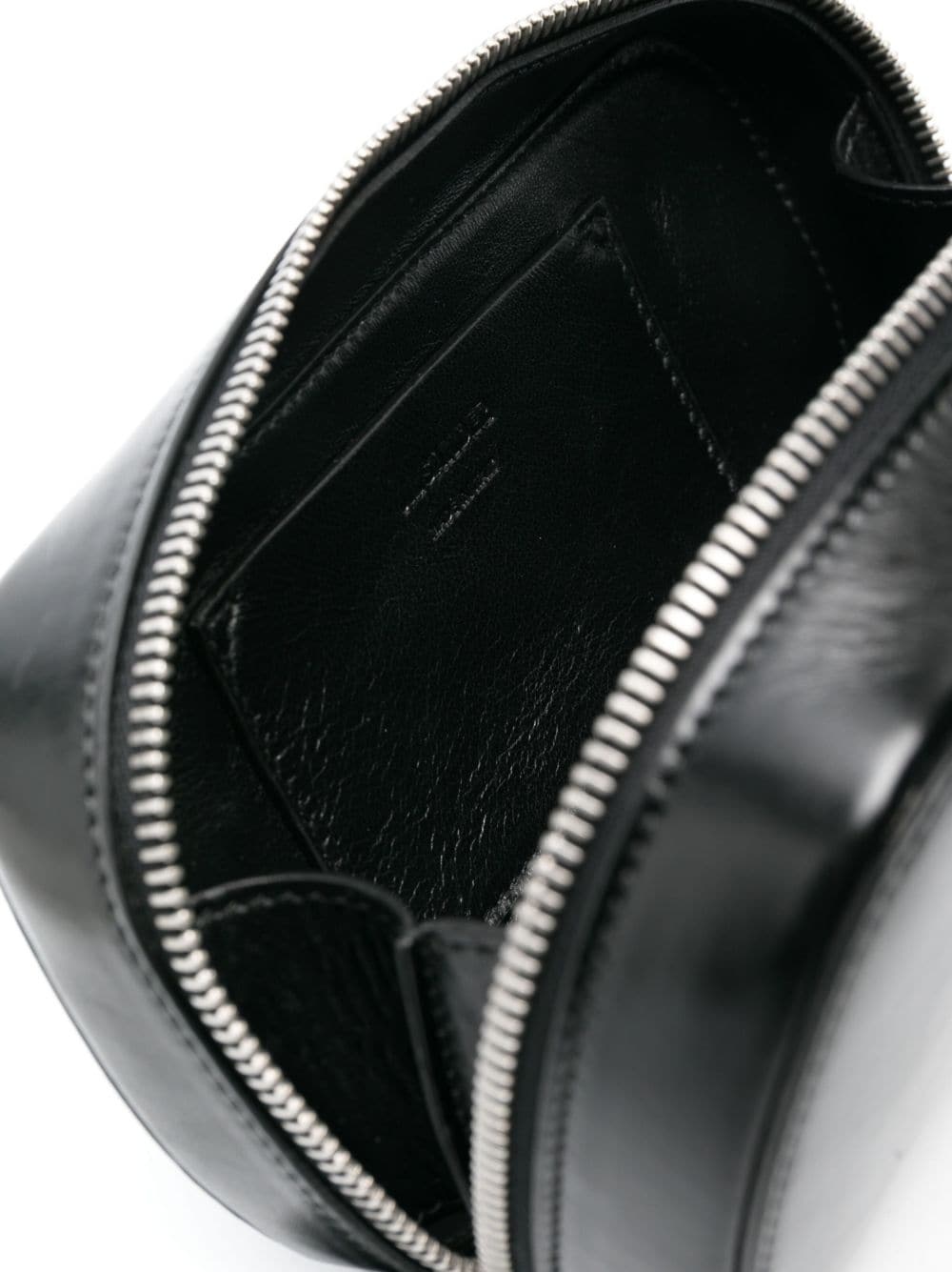 logo-debossed leather belt bag - 5
