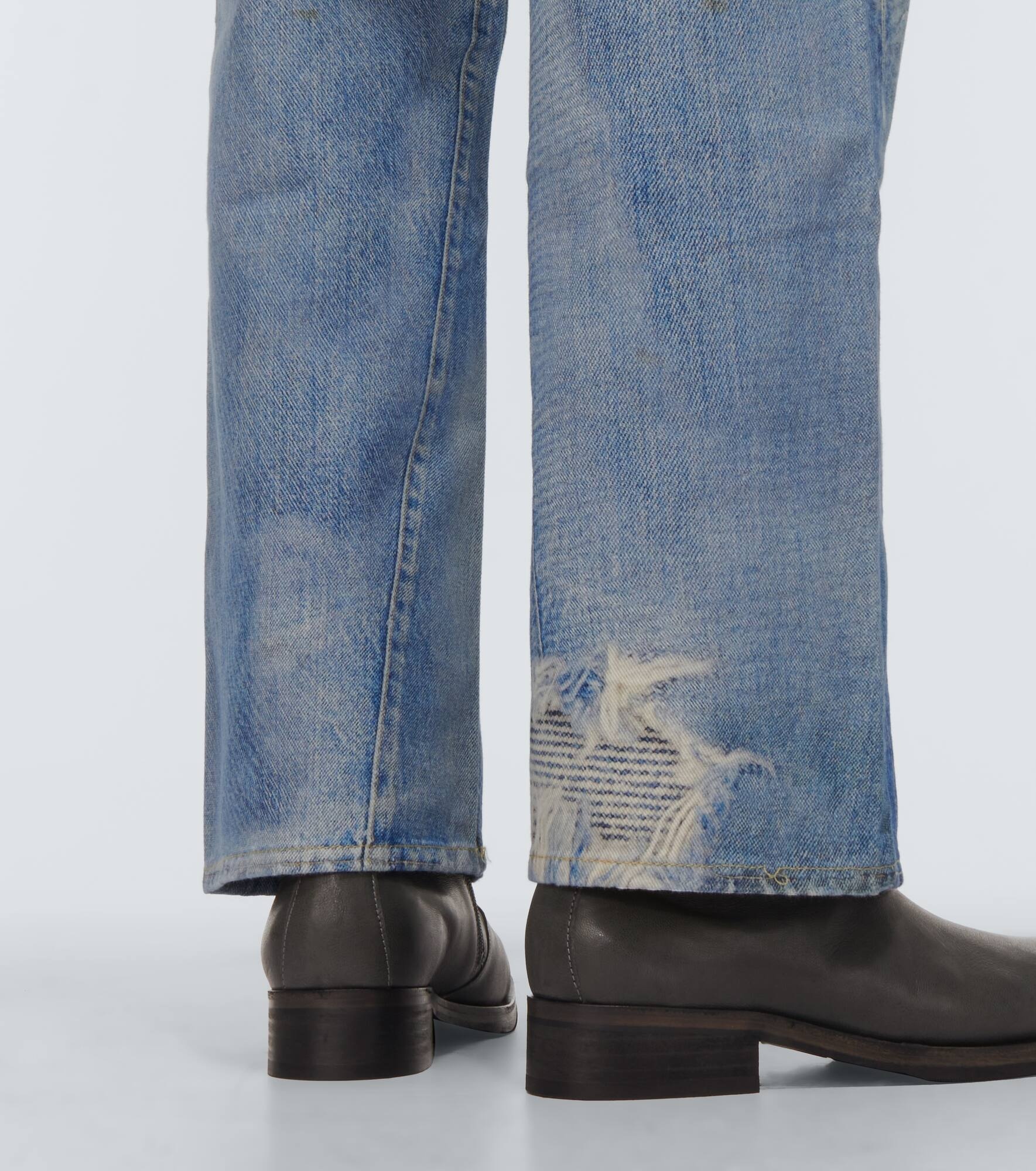 Third Cut wide-leg jeans - 5