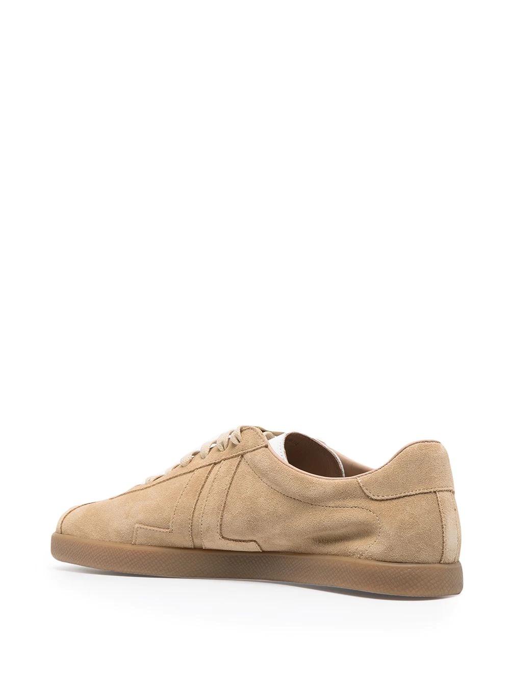 panelled low-top sneakers - 3