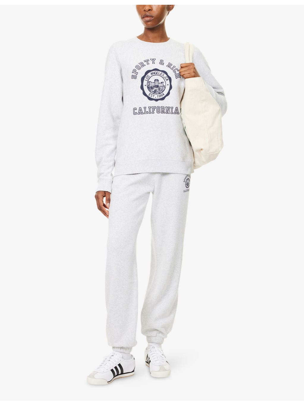 California Logo-Emblem Cotton-Blend Sweatshirt - 2