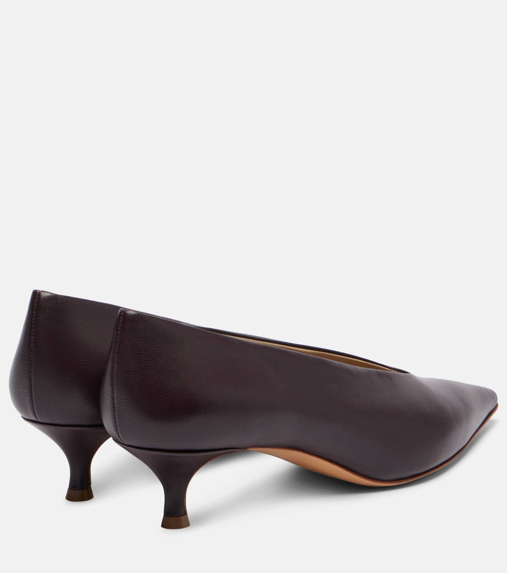 Babouche leather pumps - 2