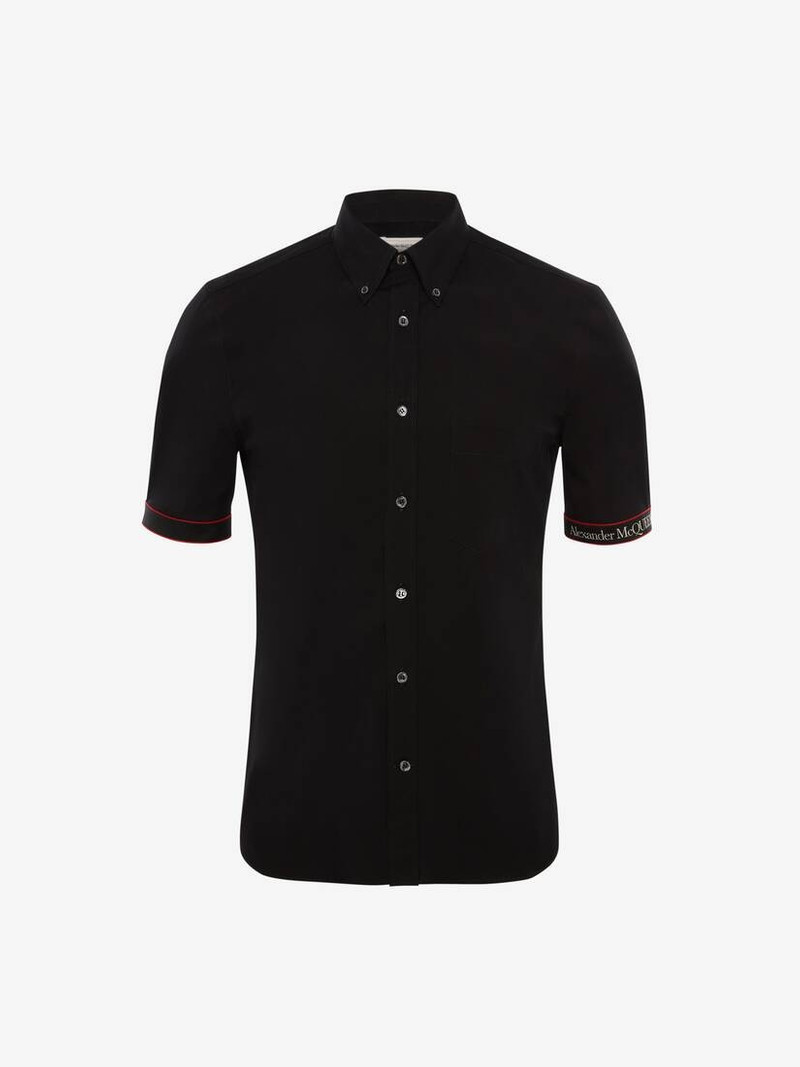 Selvedge Tape Shirt in Black 1