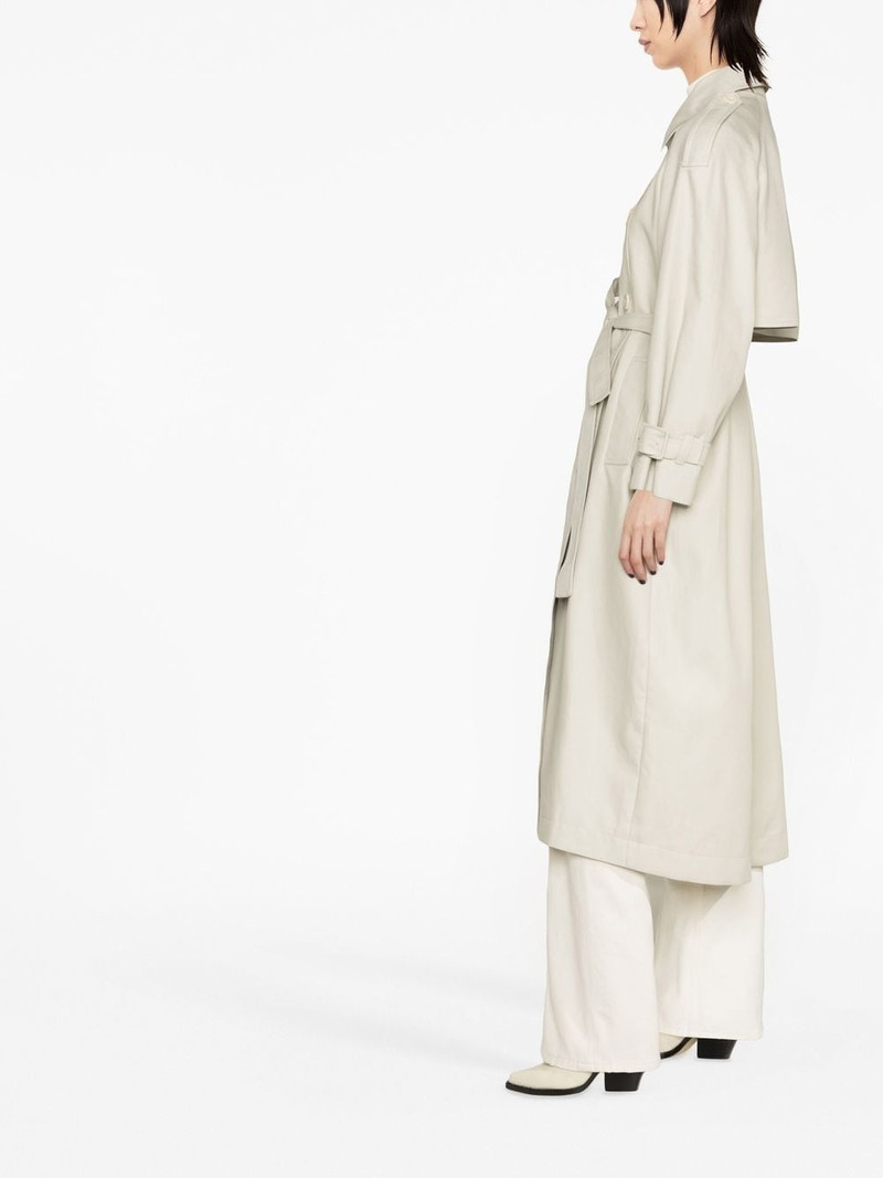 Lois double-breasted trench coat 3