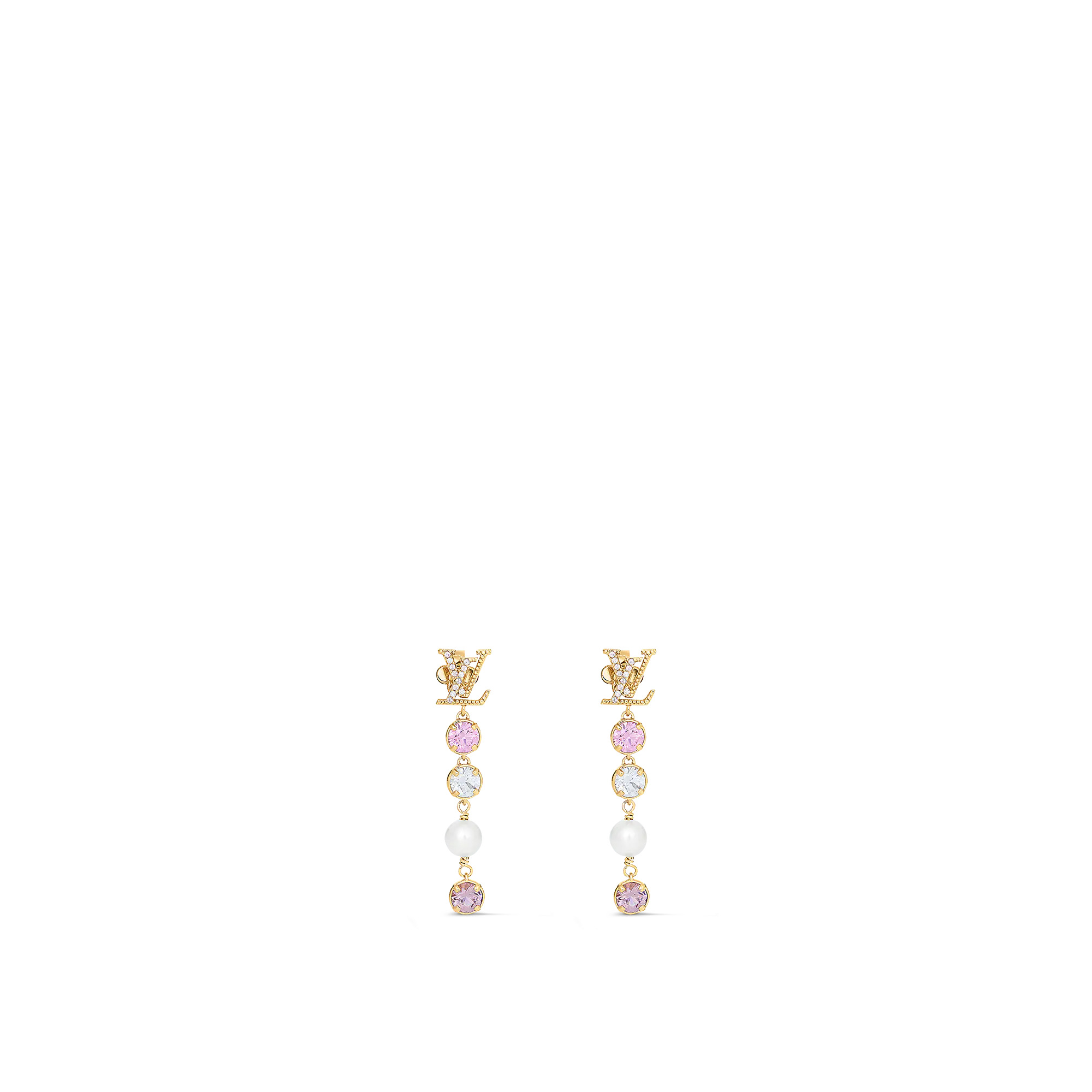 ピアス LOUIS VUITTON LV Iconic Tresor Earrings LV Iconic Earrings S00 - Women - Fashion Jewelry | LOUIS