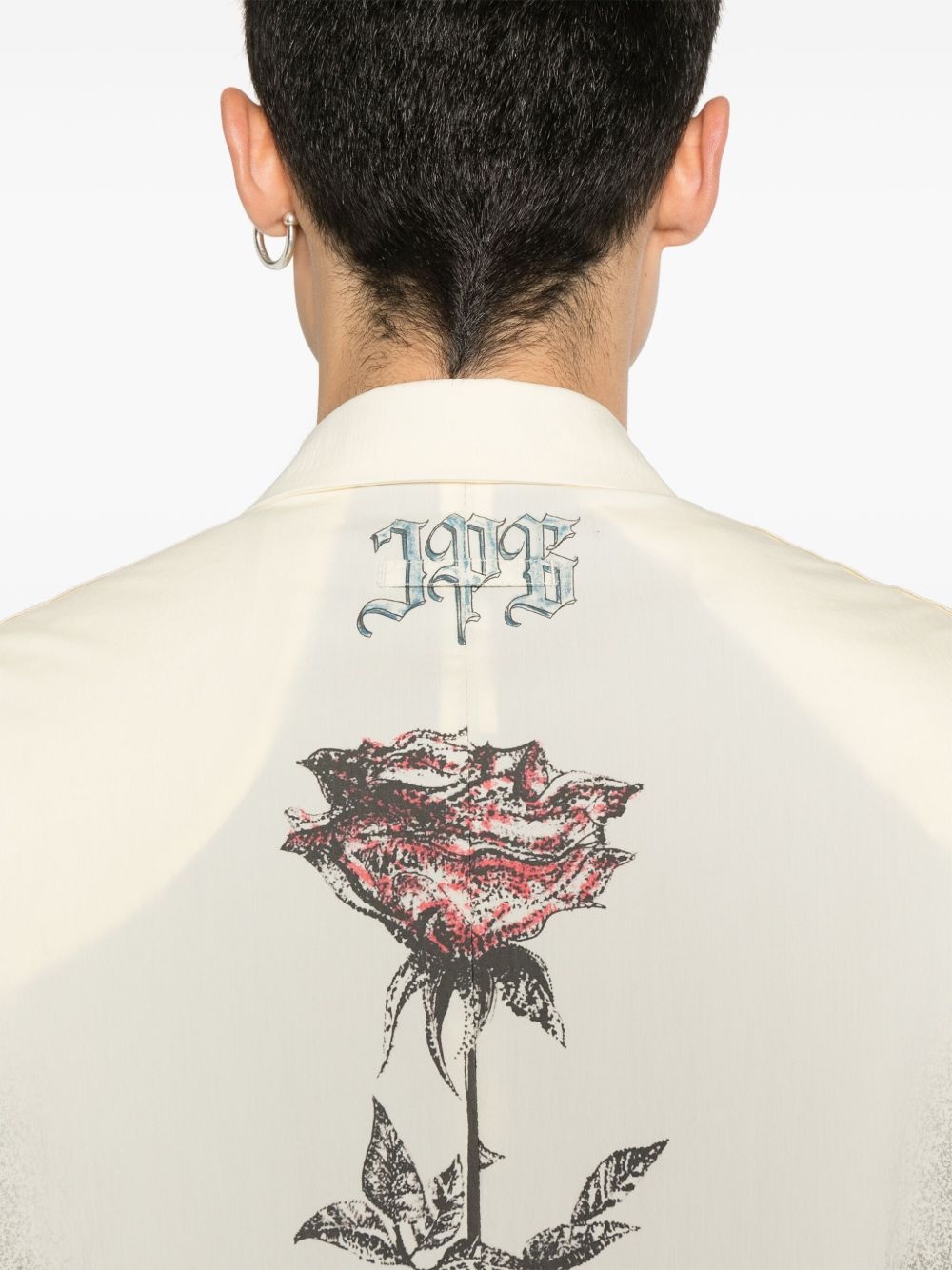 multi-tattoo blazer - 5