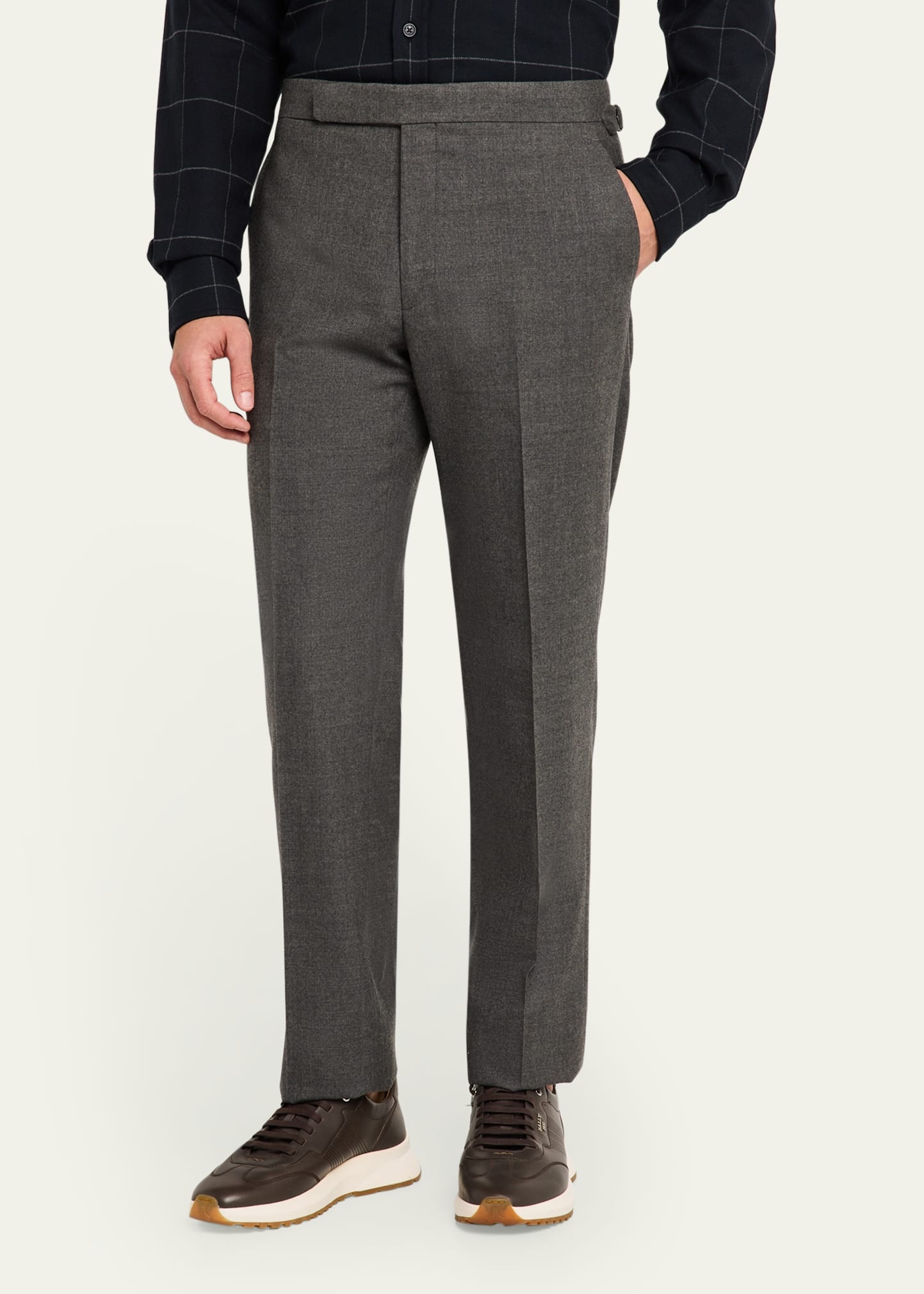 Men's Gregory Worsted Flannel Pants - 4