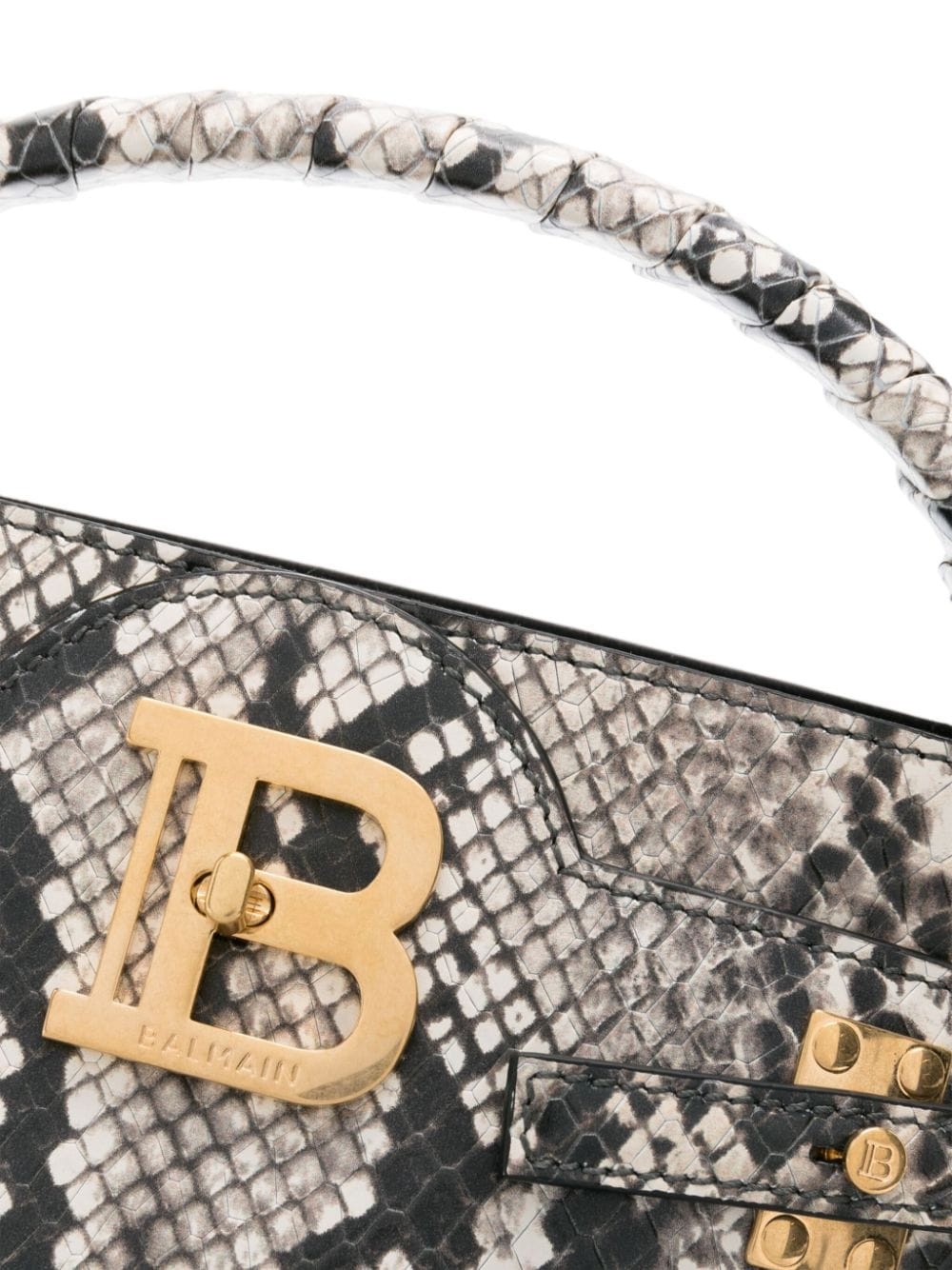 B-Buzz snakeskin-effect tote bag - 4