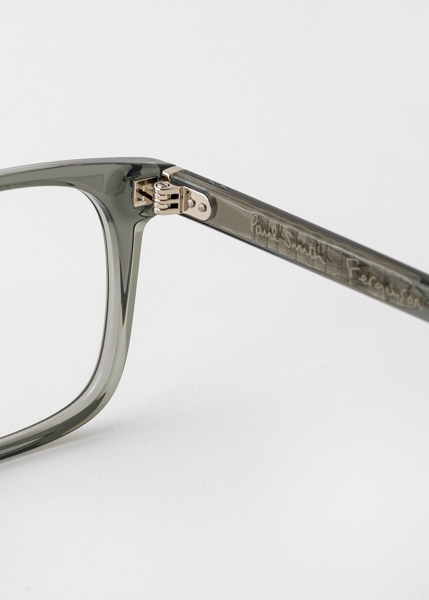 Havana Crystal Grey 'Ferguson' Spectacles - 5