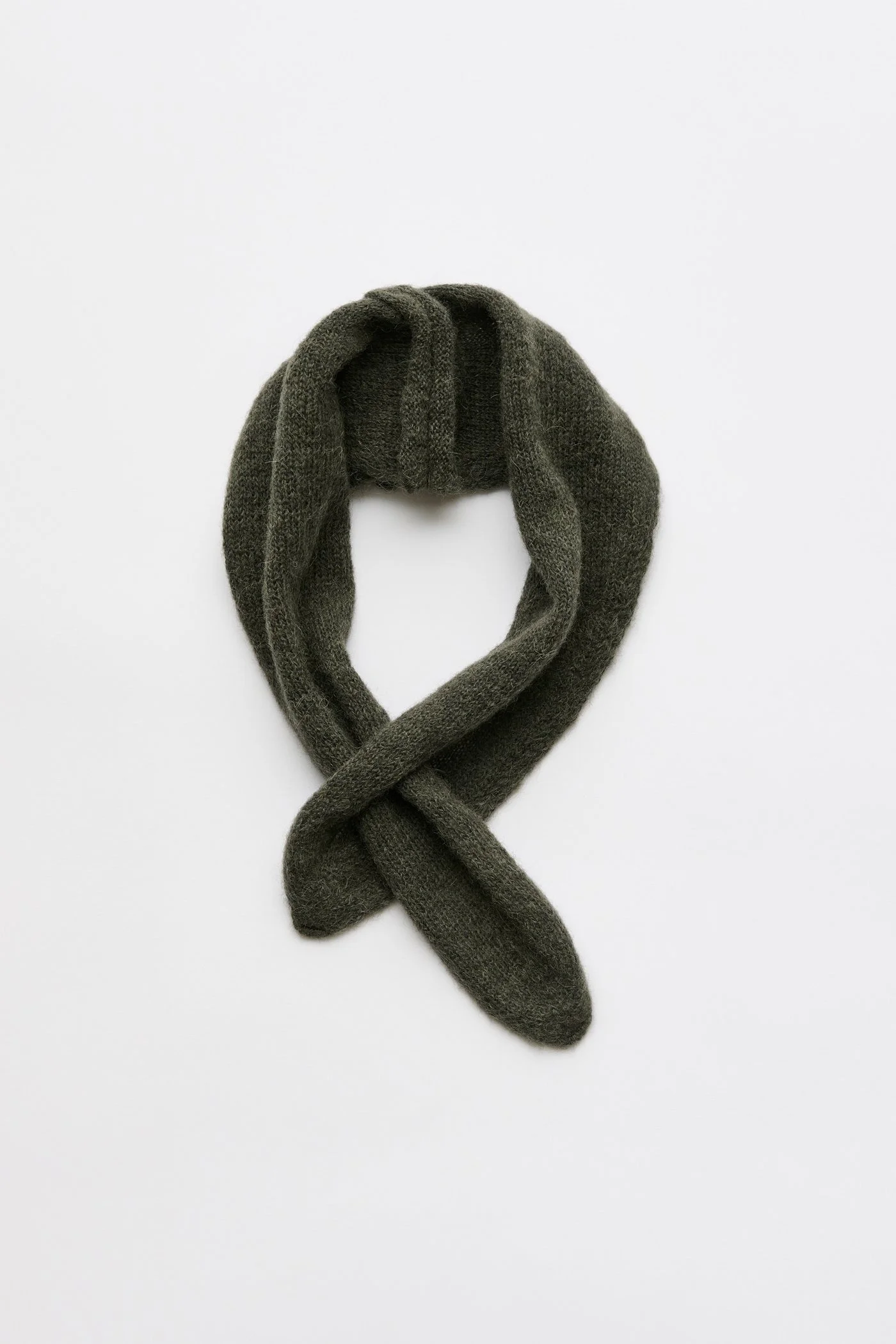Our Legacy Miniature Scarf Moss Green - 1
