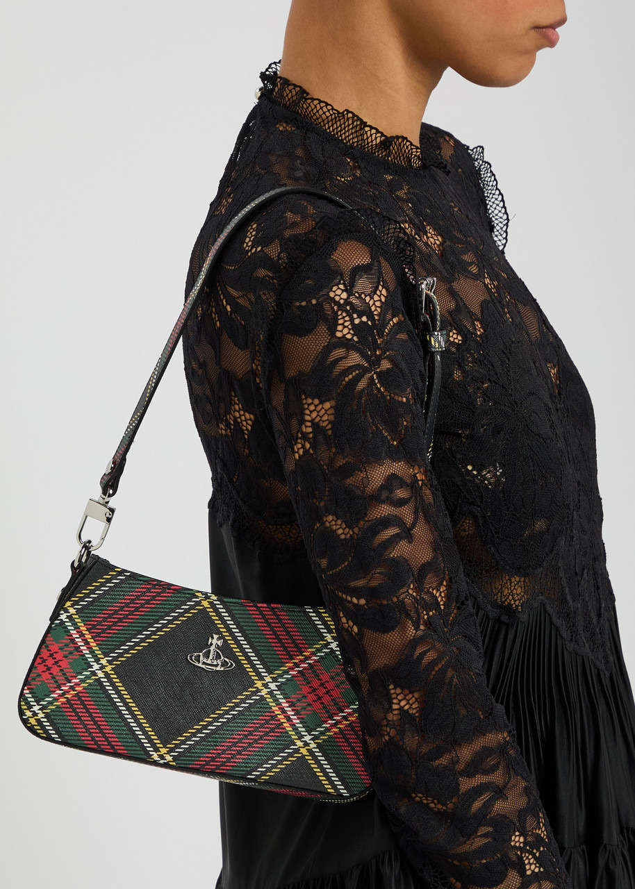 Vivienne Westwood Tasha Tartan Faux Leather Shoulder bag - 6