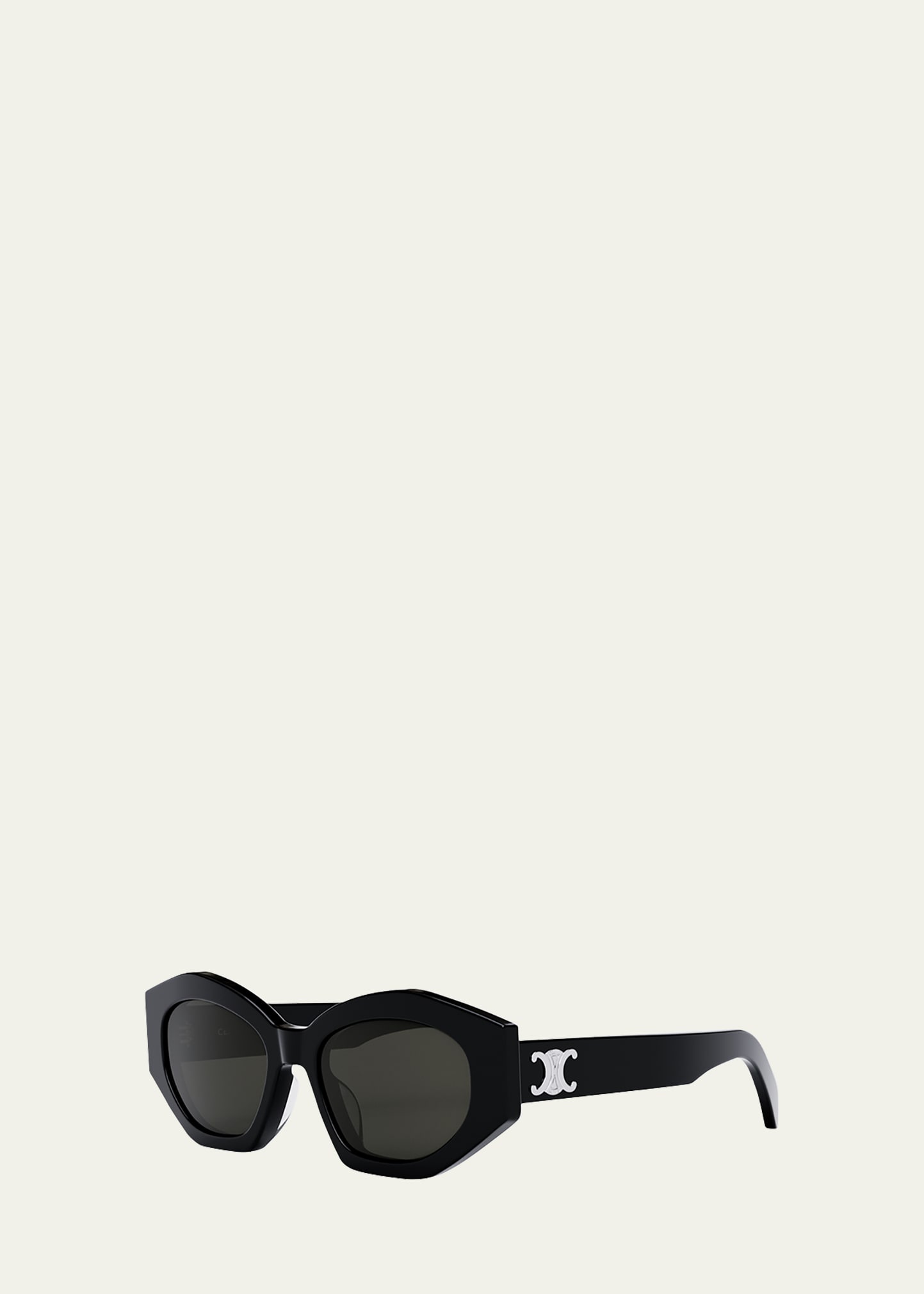 Triomphe Logo Acetate Cat-Eye Sunglasses - 2