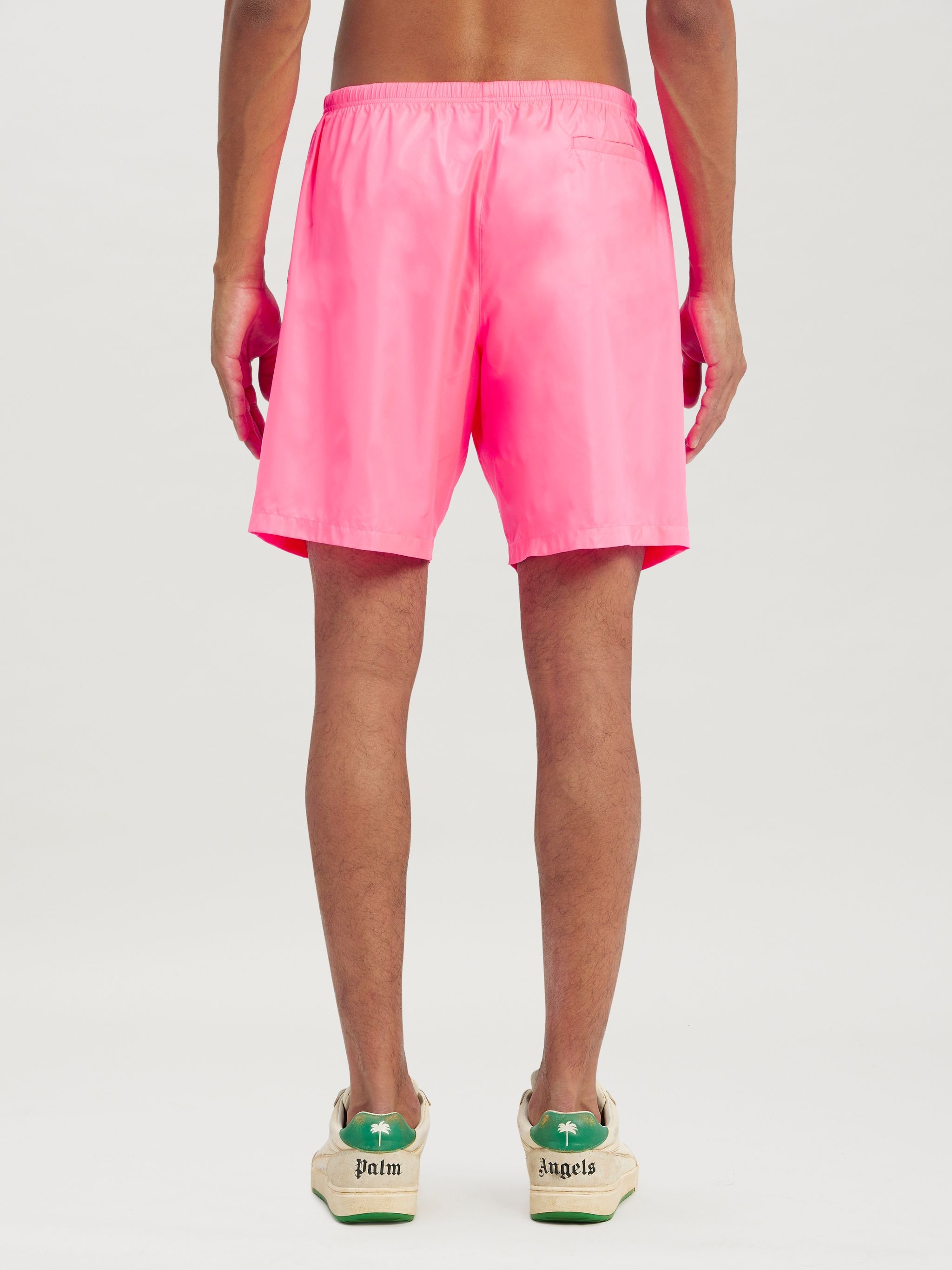 Curved Logo Bold Swim Short - 5