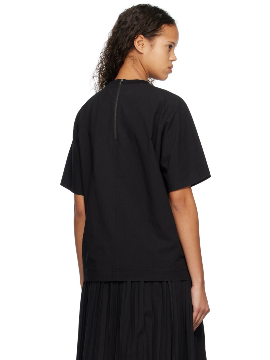 Black Crewneck T-Shirt - 3