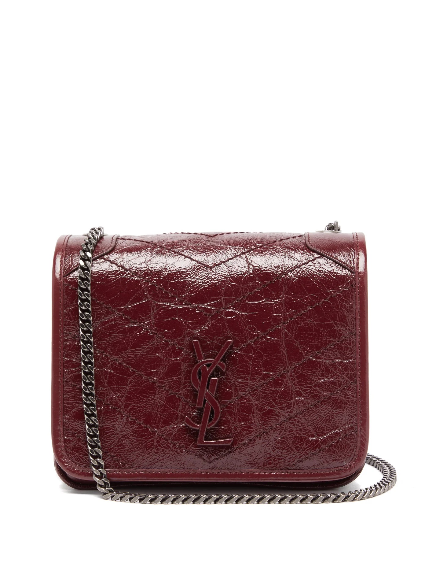 Niki mini leather cross-body bag - 1