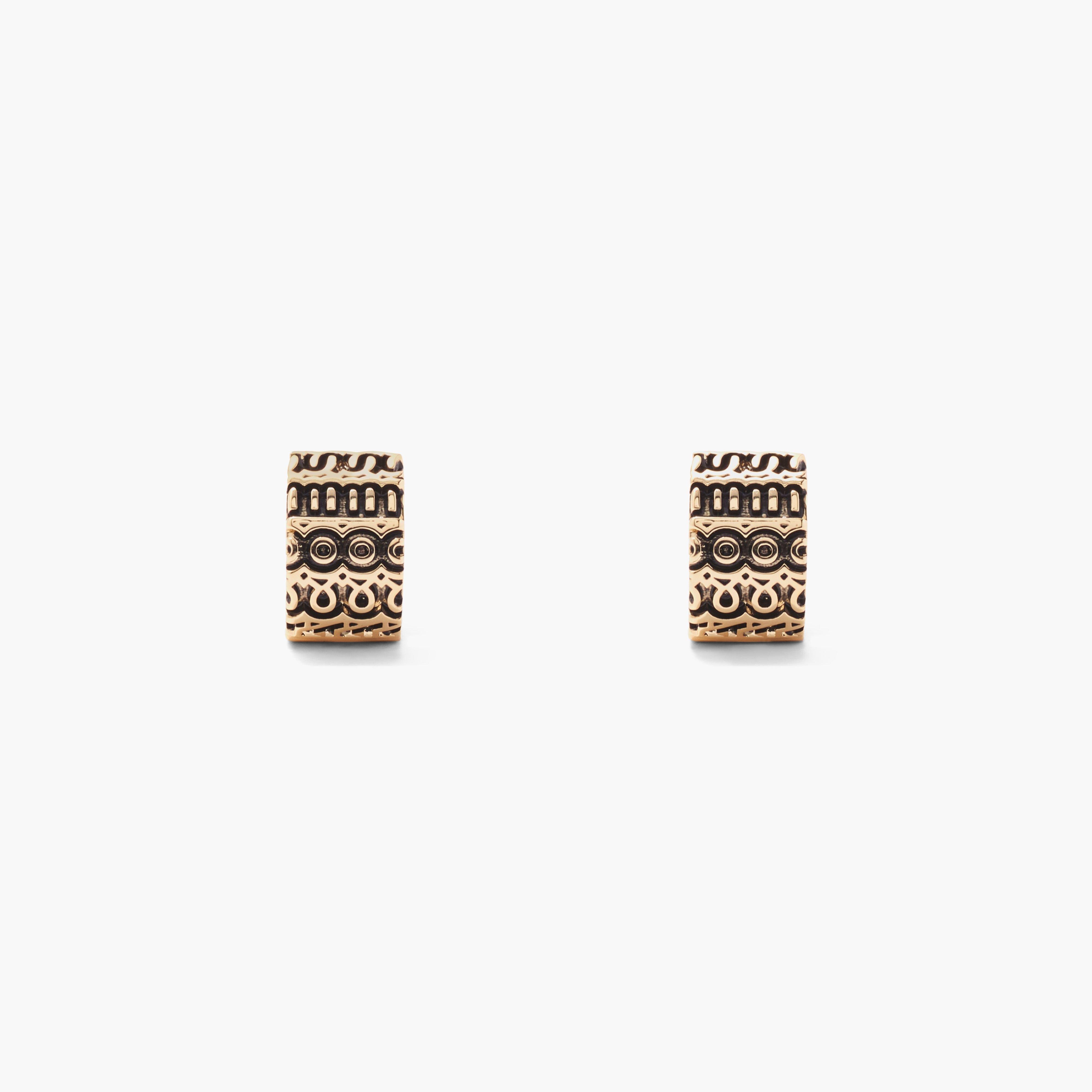 THE MONOGRAM ENGRAVED HOOPS - 5