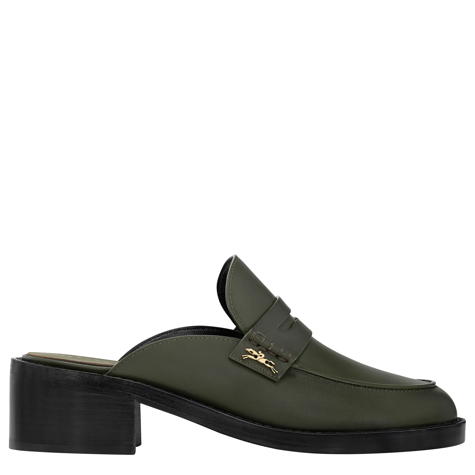Epure Timeless Mules Khaki - Leather - 1