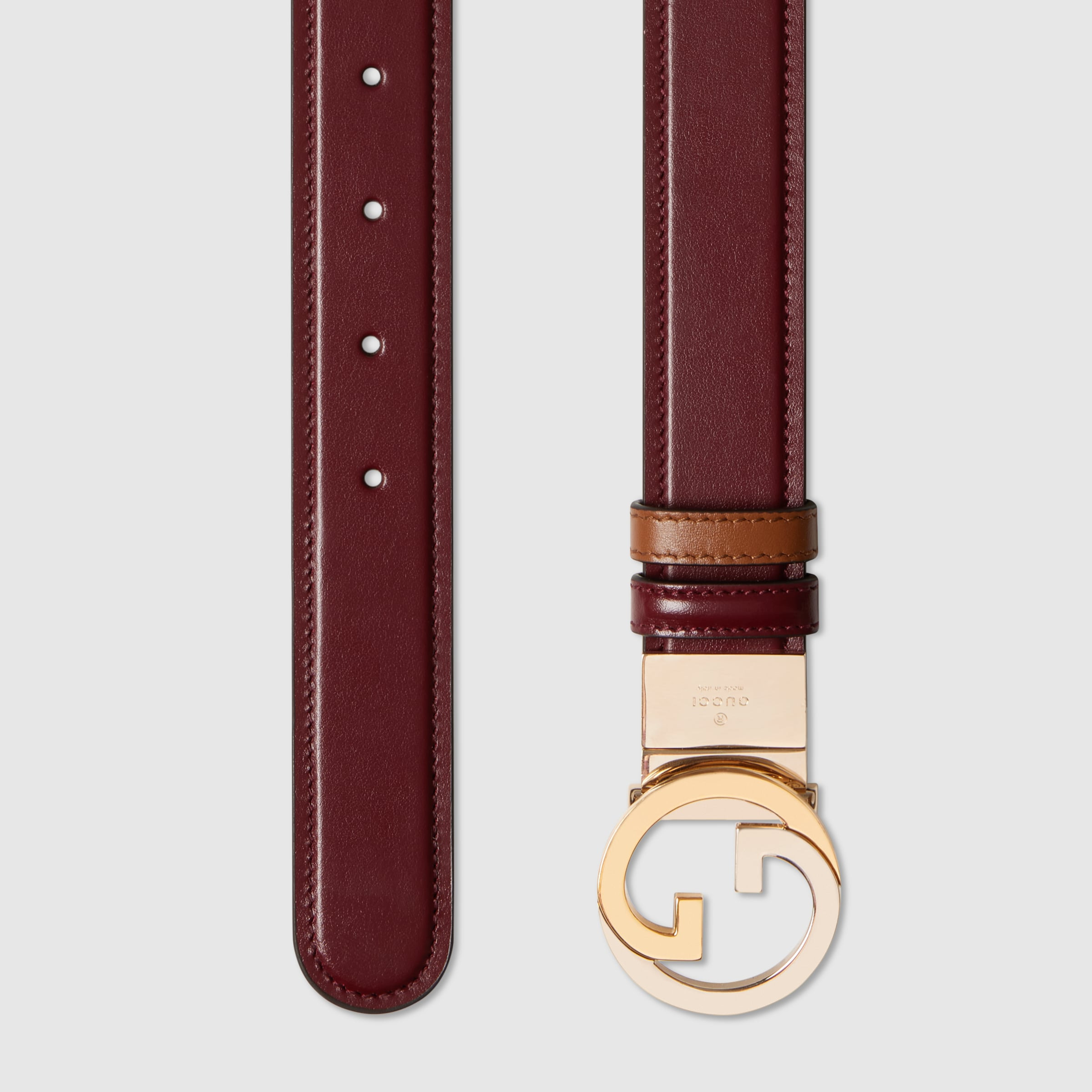 Reversible Gucci Blondie belt - 2