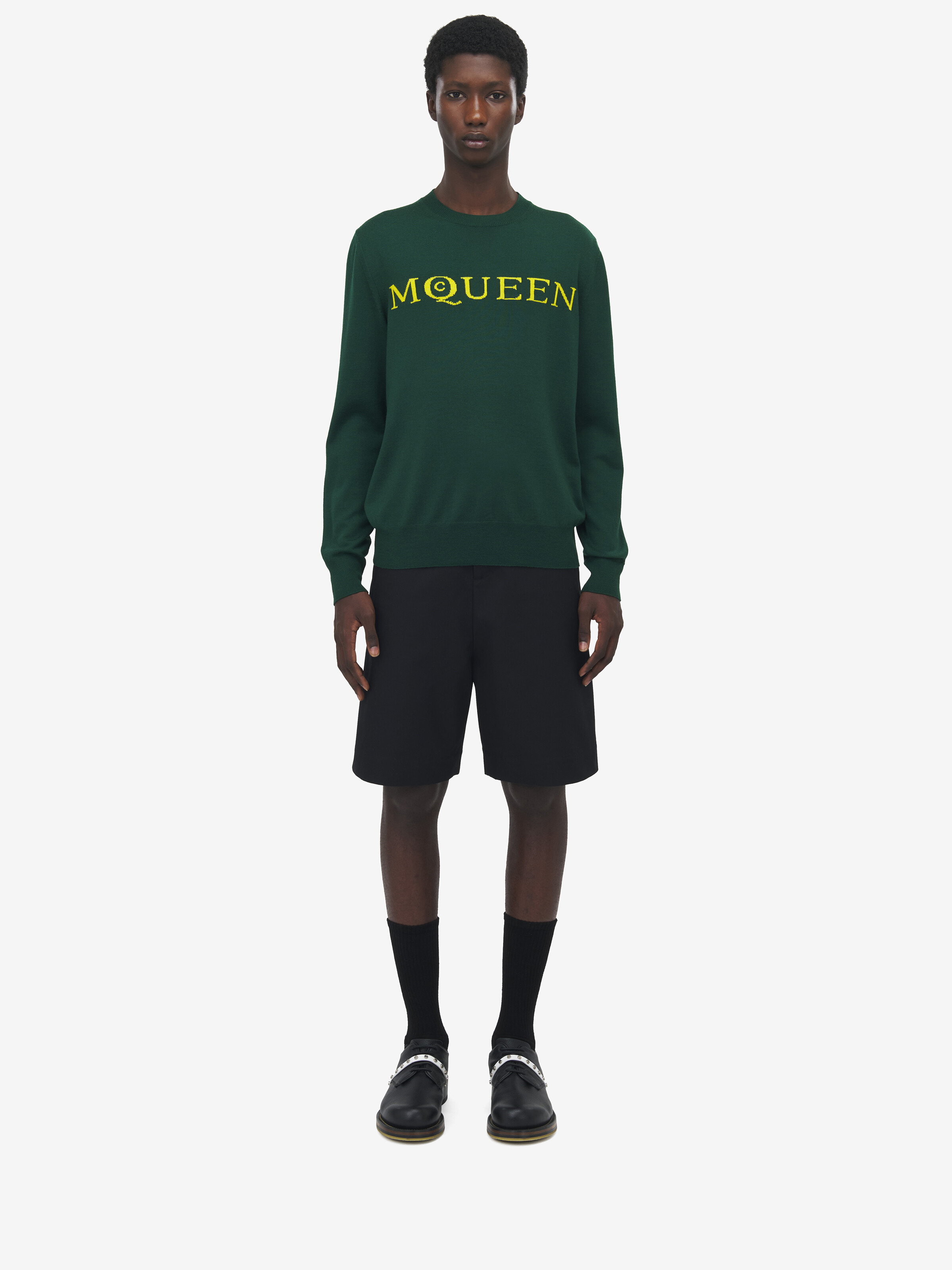 Merino Wool McQueen Logo Jumper - 3