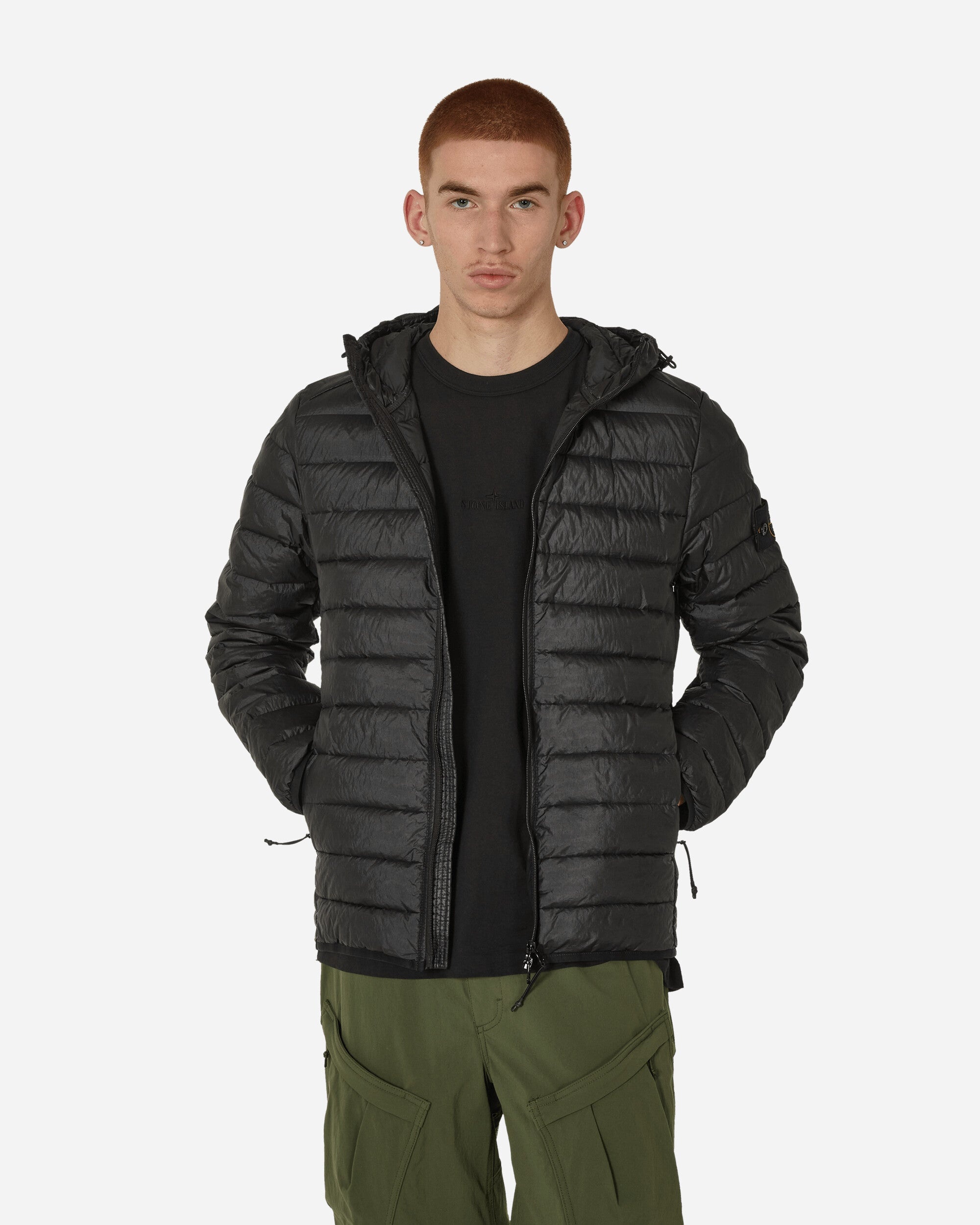 Puffer Jacket Stone Island Garment Dyed Micro Yarn Stone Island