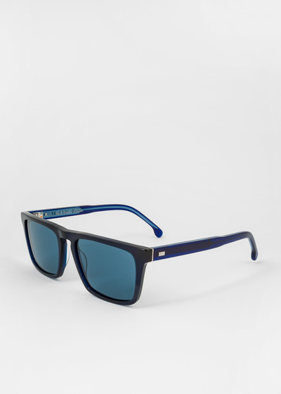 Paul Smith Navy Blue 'Edison' Sunglasses outlook