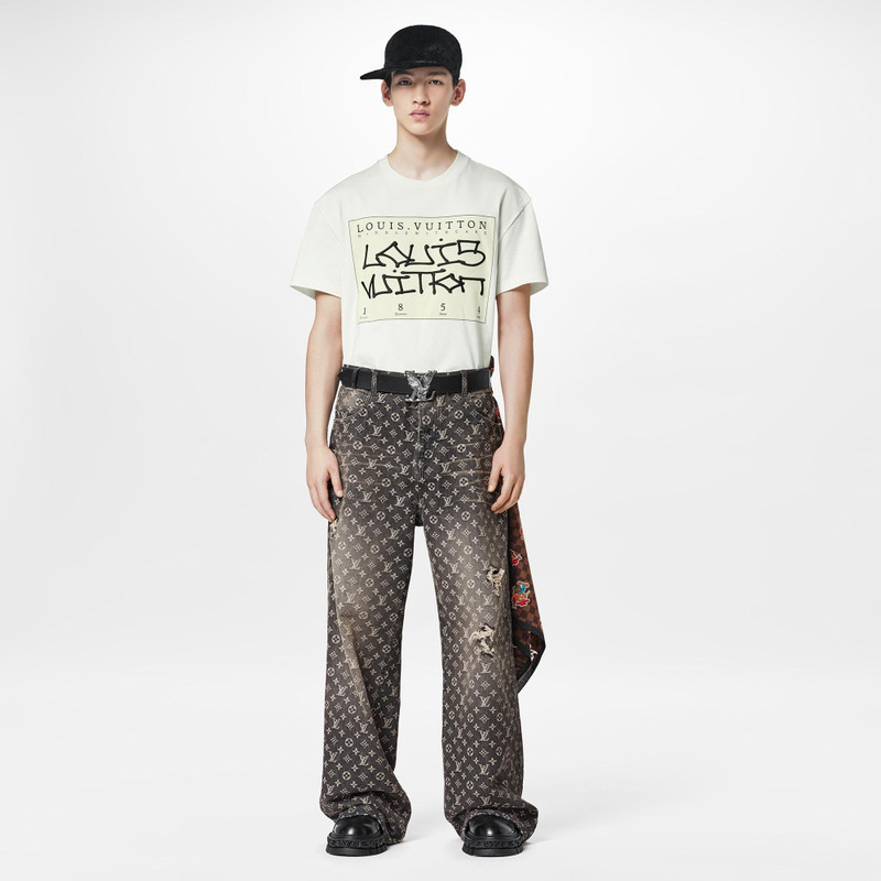 Louis Vuitton Baggy Denim Pants outlook