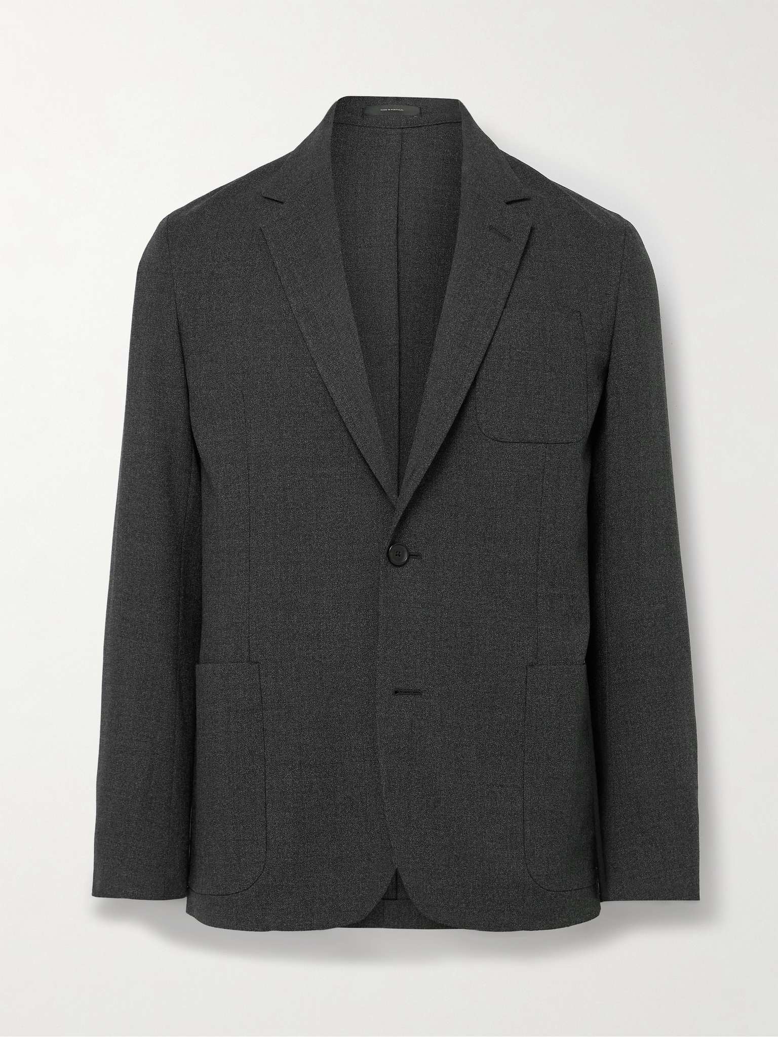 Slim-Fit Wool Suit Jacket - 1