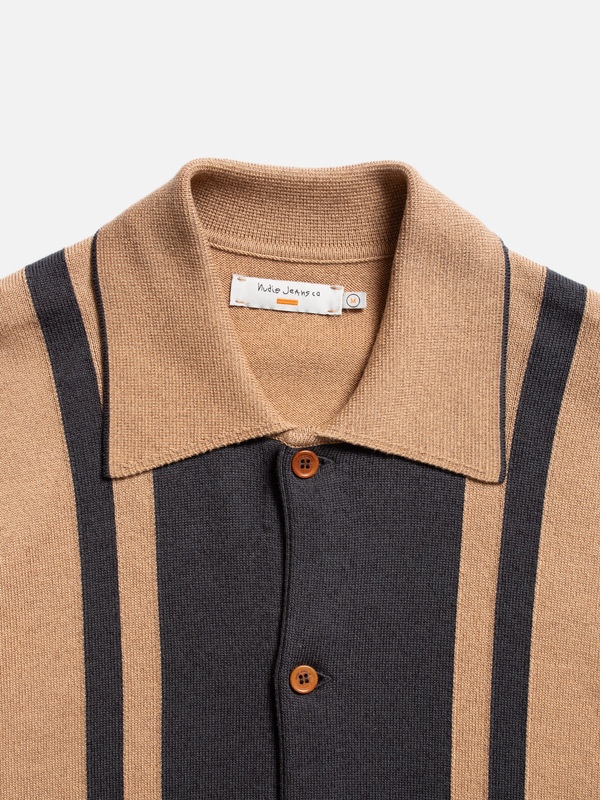 Fabbe Knit Polo Shirt Hazel - 4