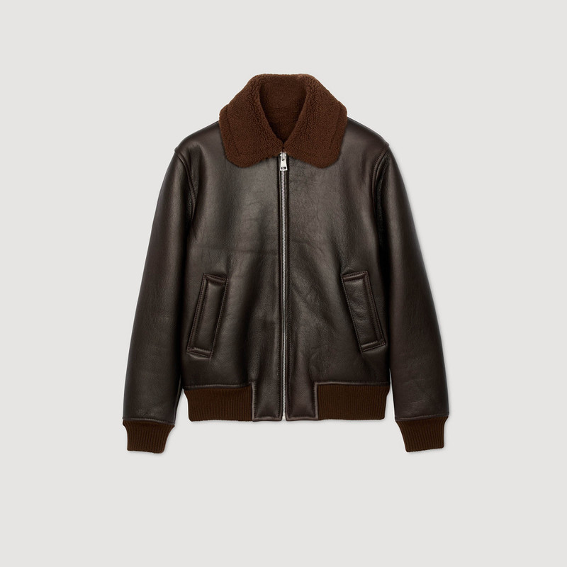 REVERSED LEATHER JACKET 1
