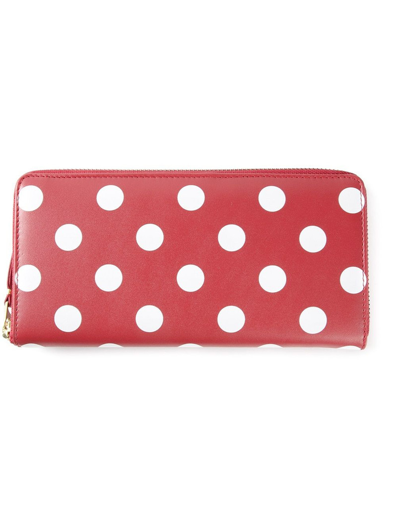 polka dot long wallet 1