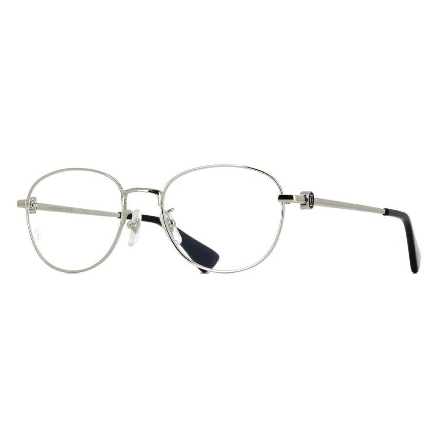 Cartier Demo Round Ladies Eyeglasses CT0491OA 002 53 - 2