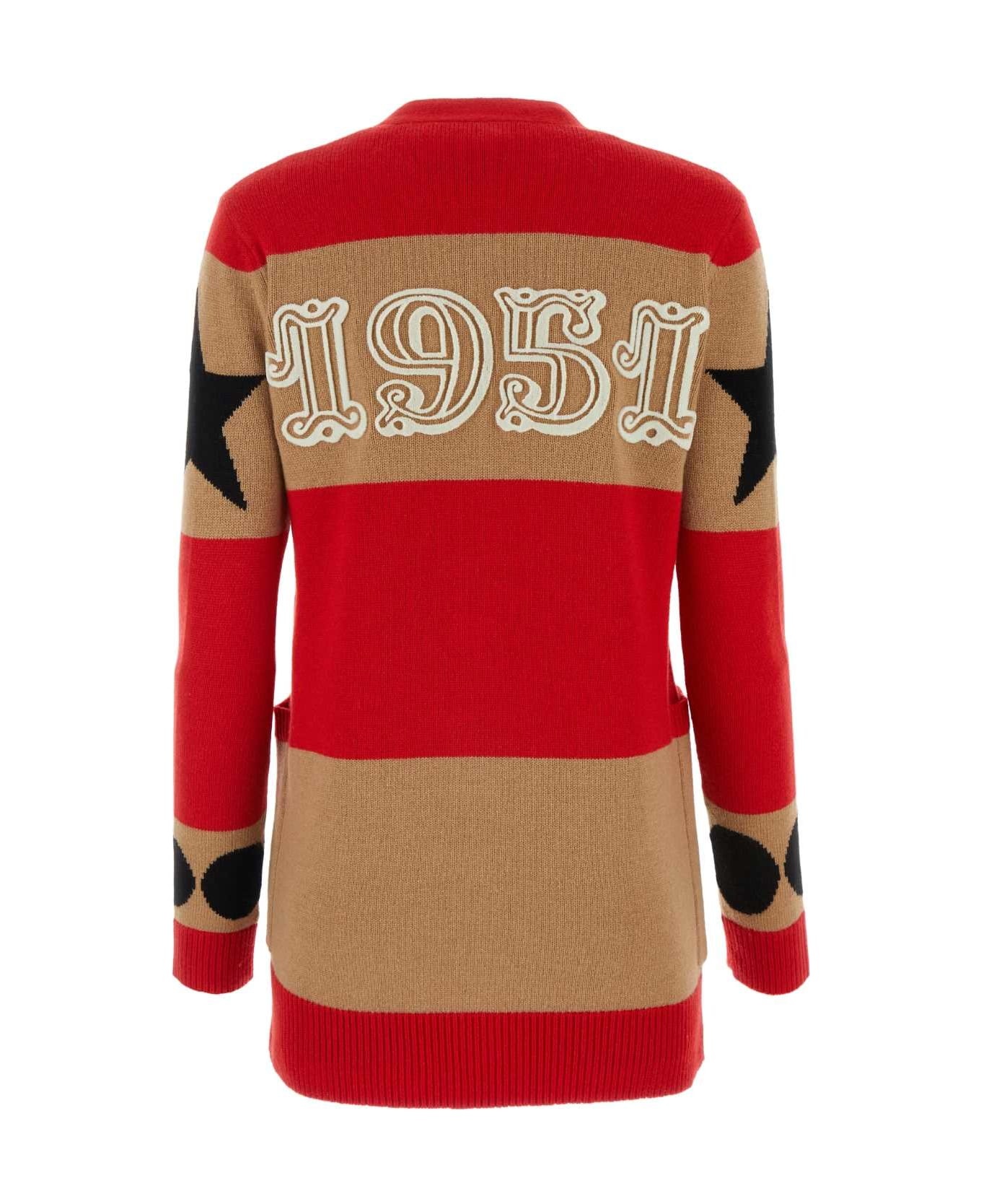 Embroidered Wool Blend Valido Cardigan - 2