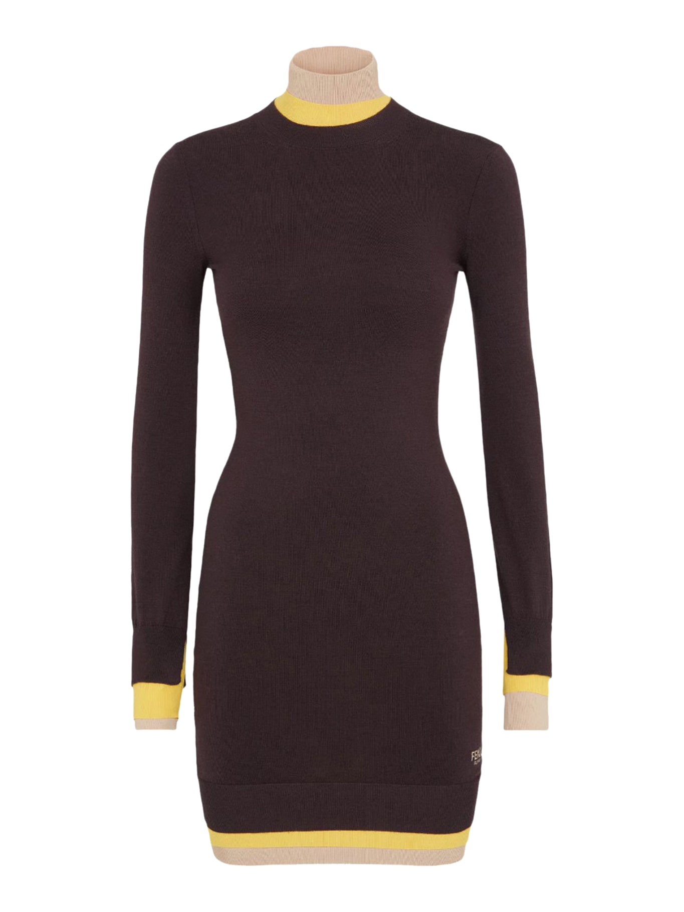 ワンピースその他 FENDI Dark purple wool dress Fendi Dark Purple Wool Dress for Women Online USA at Darveys.com