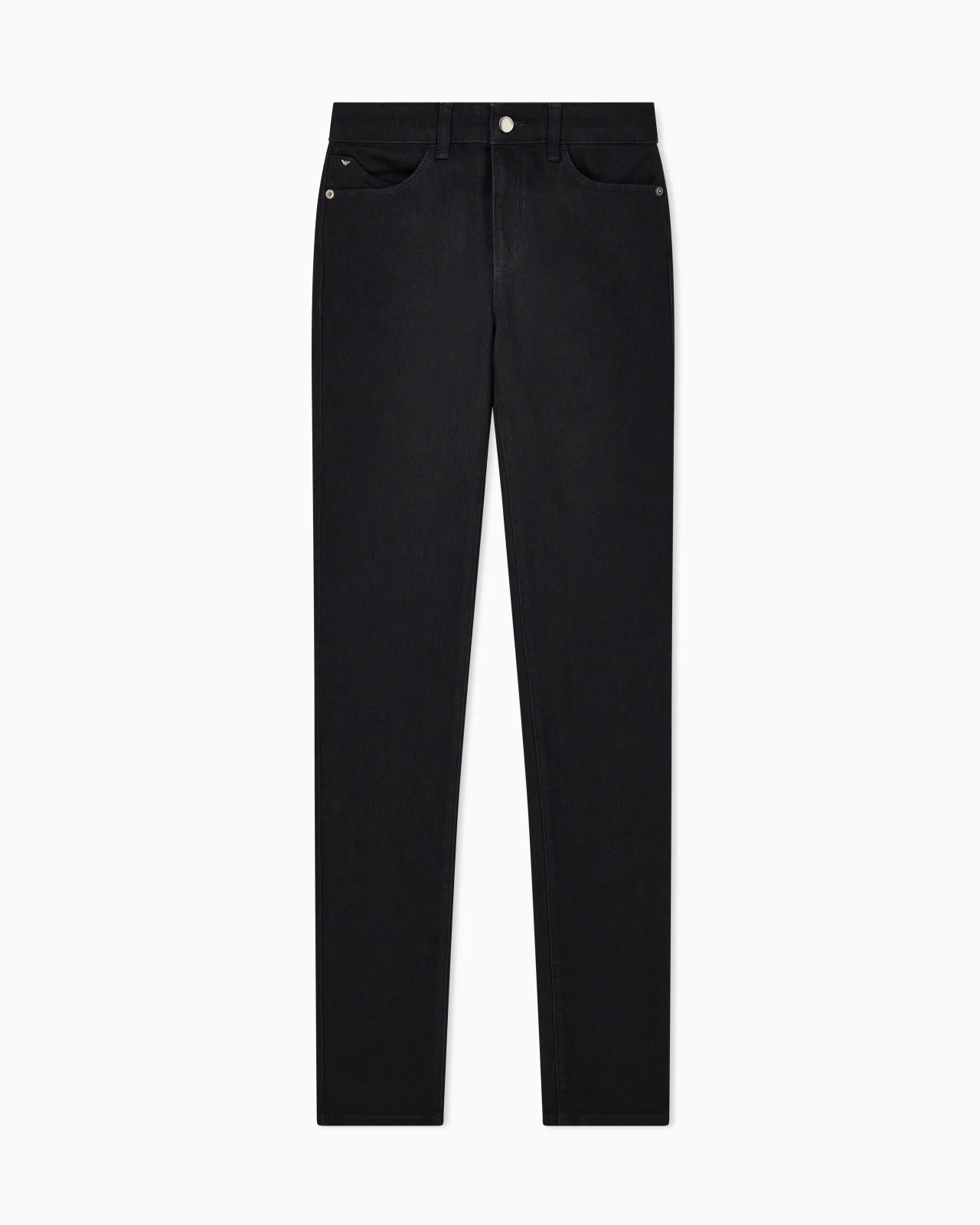 J18 High-waisted skinny-fit rinsed comfort-denim jeans - 1