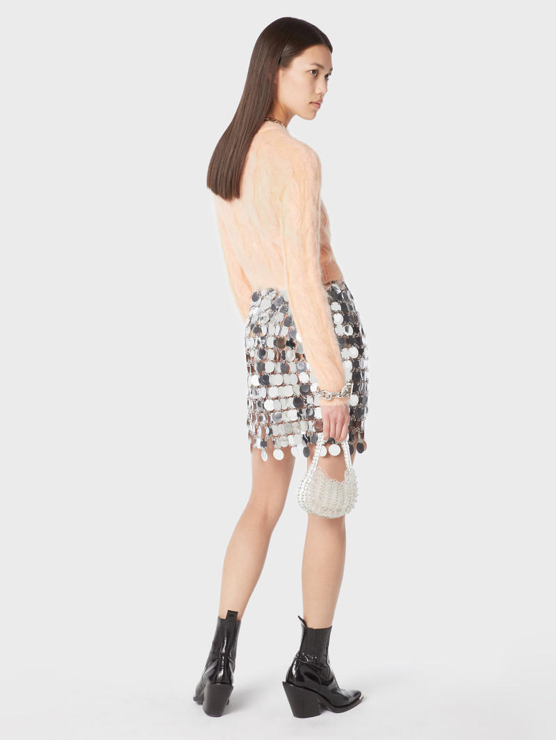 THE SILVER SPARKLE DISCS SKIRT 3
