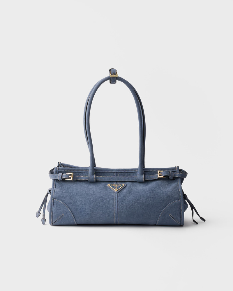 Prada Bonnie medium nubuck leather handbag 1
